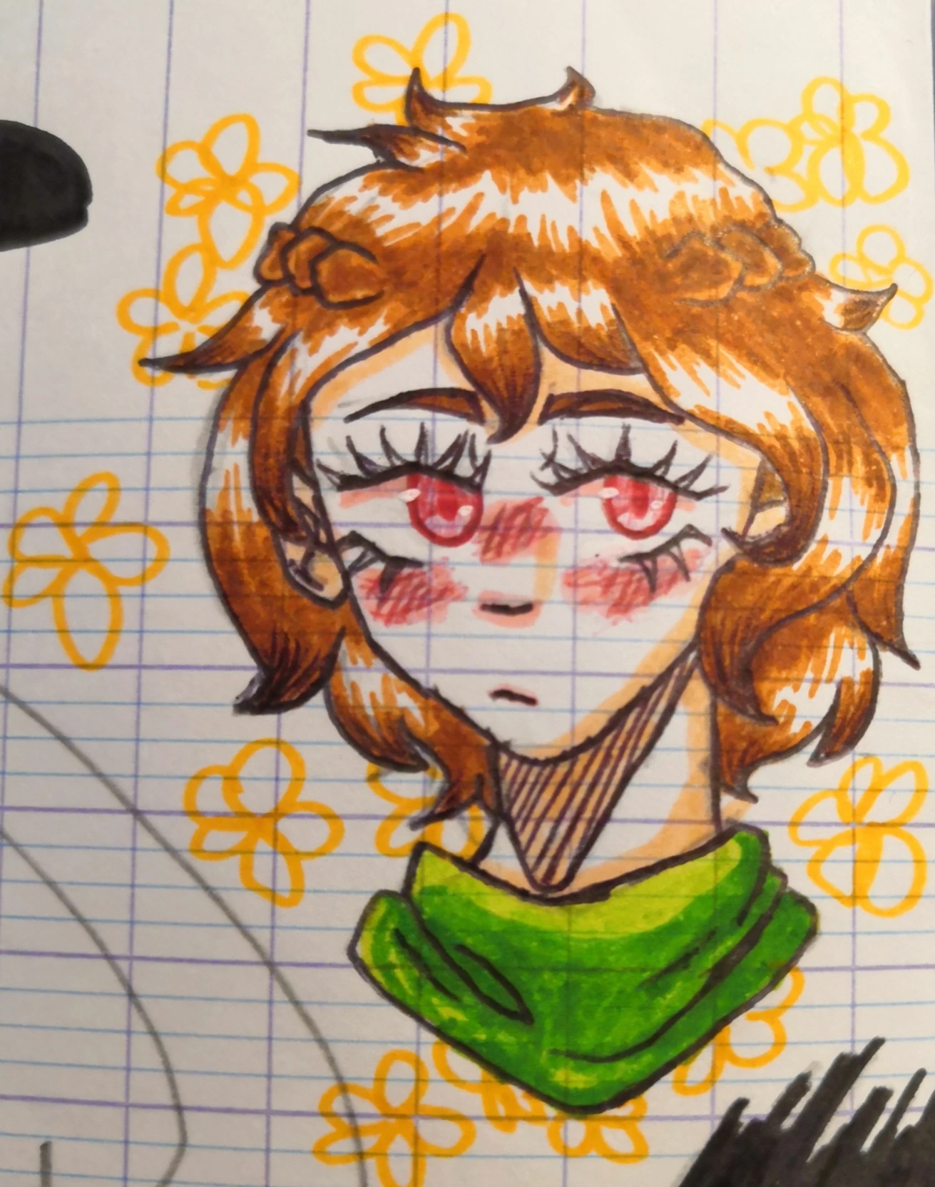 Random doodles character artwork