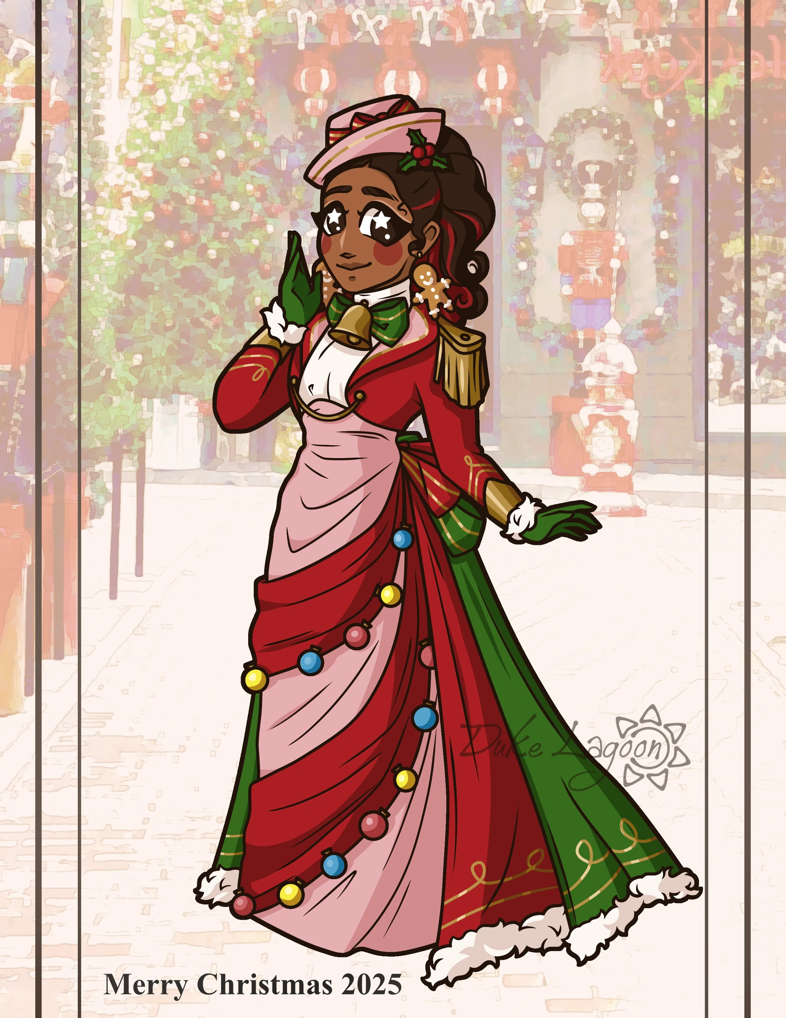 Miss Carol Sharma character artwork