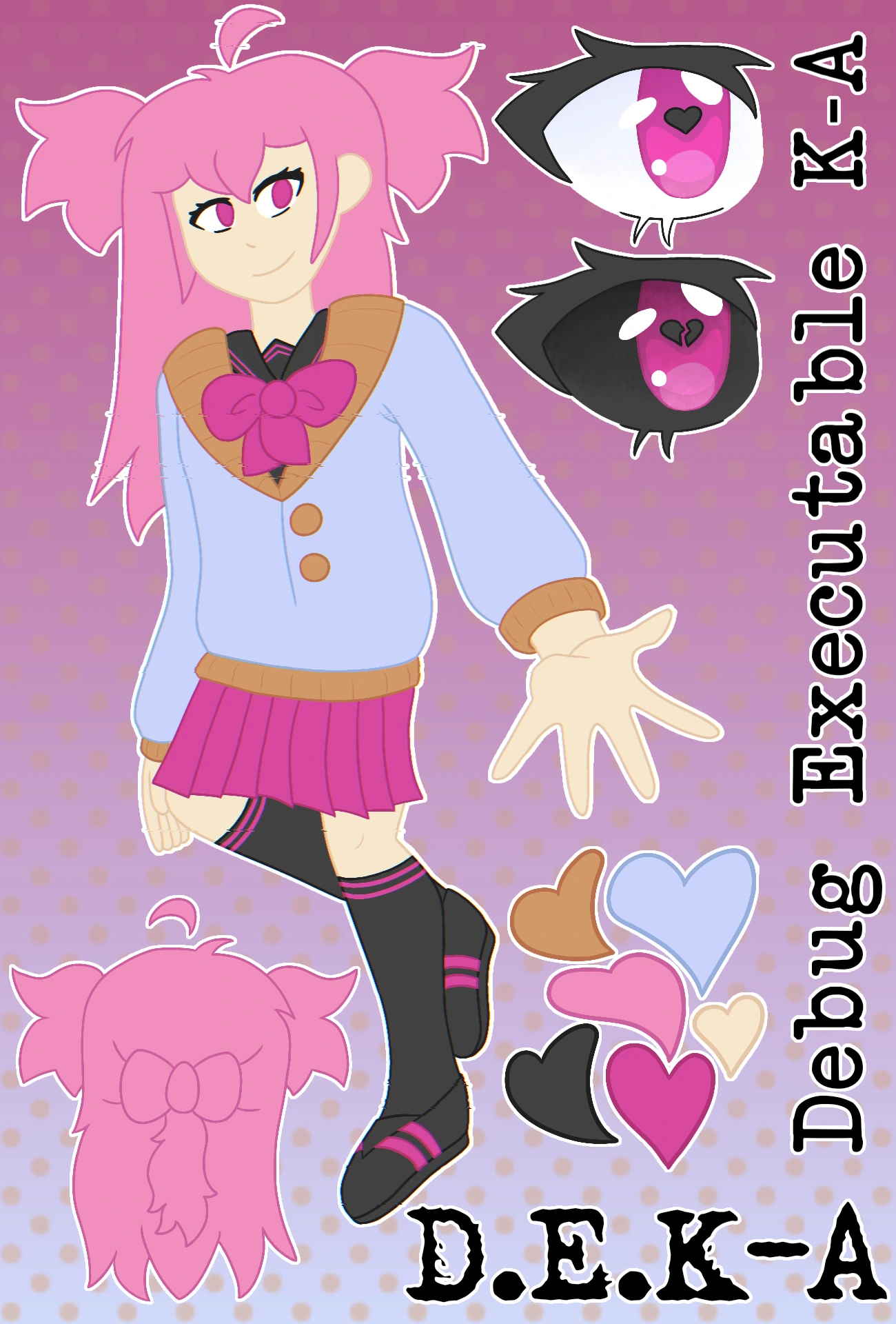 D.EK-A character artwork
