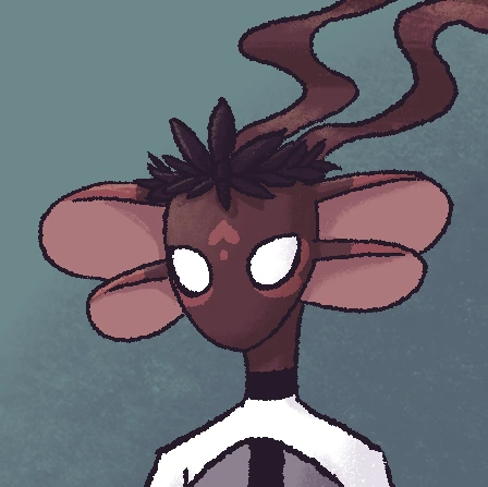 Maes (⟑├ ⩾ ⟁) character artwork