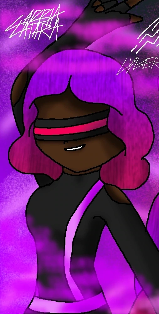 Carria Catara (Cyberpunks) character artwork
