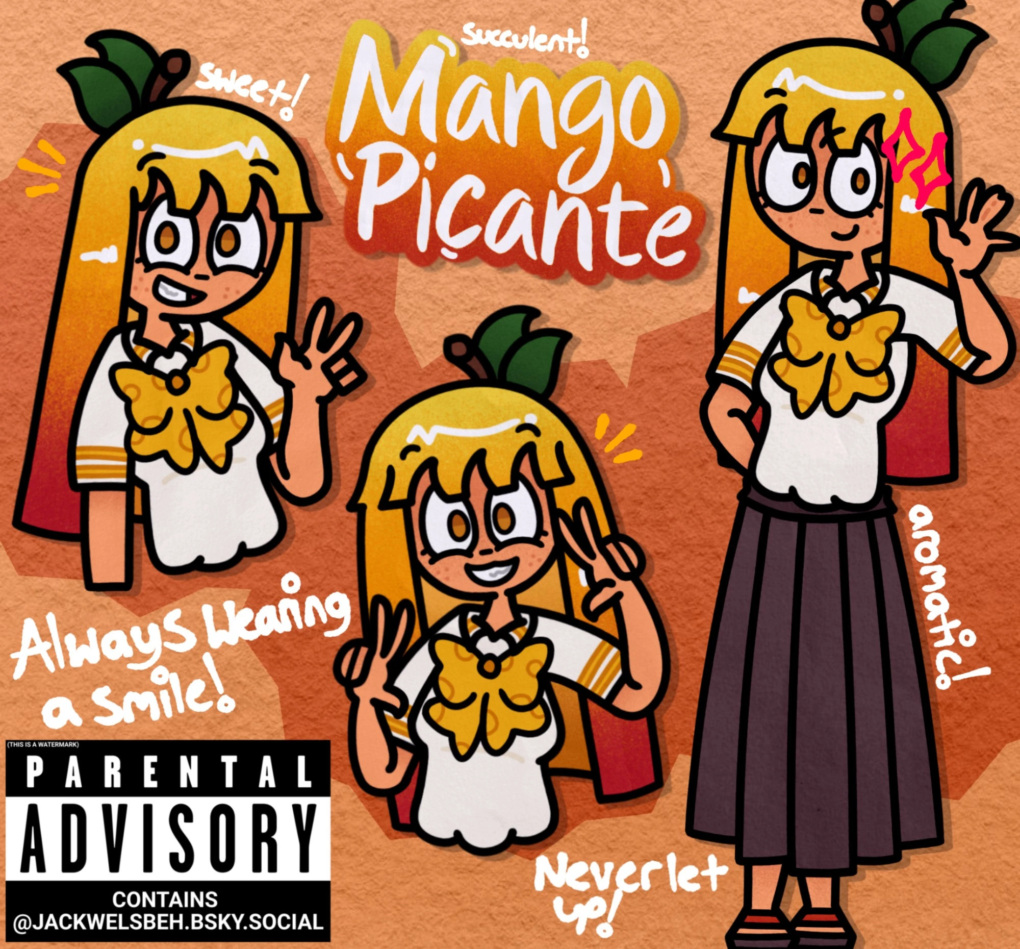 Mango Picante character artwork