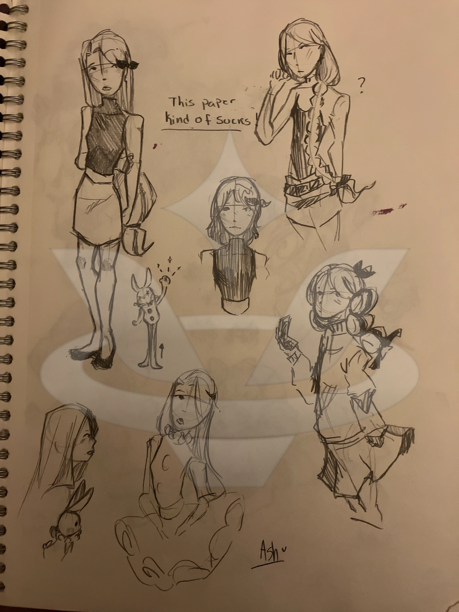 Sketchbook sketch’s character artwork
