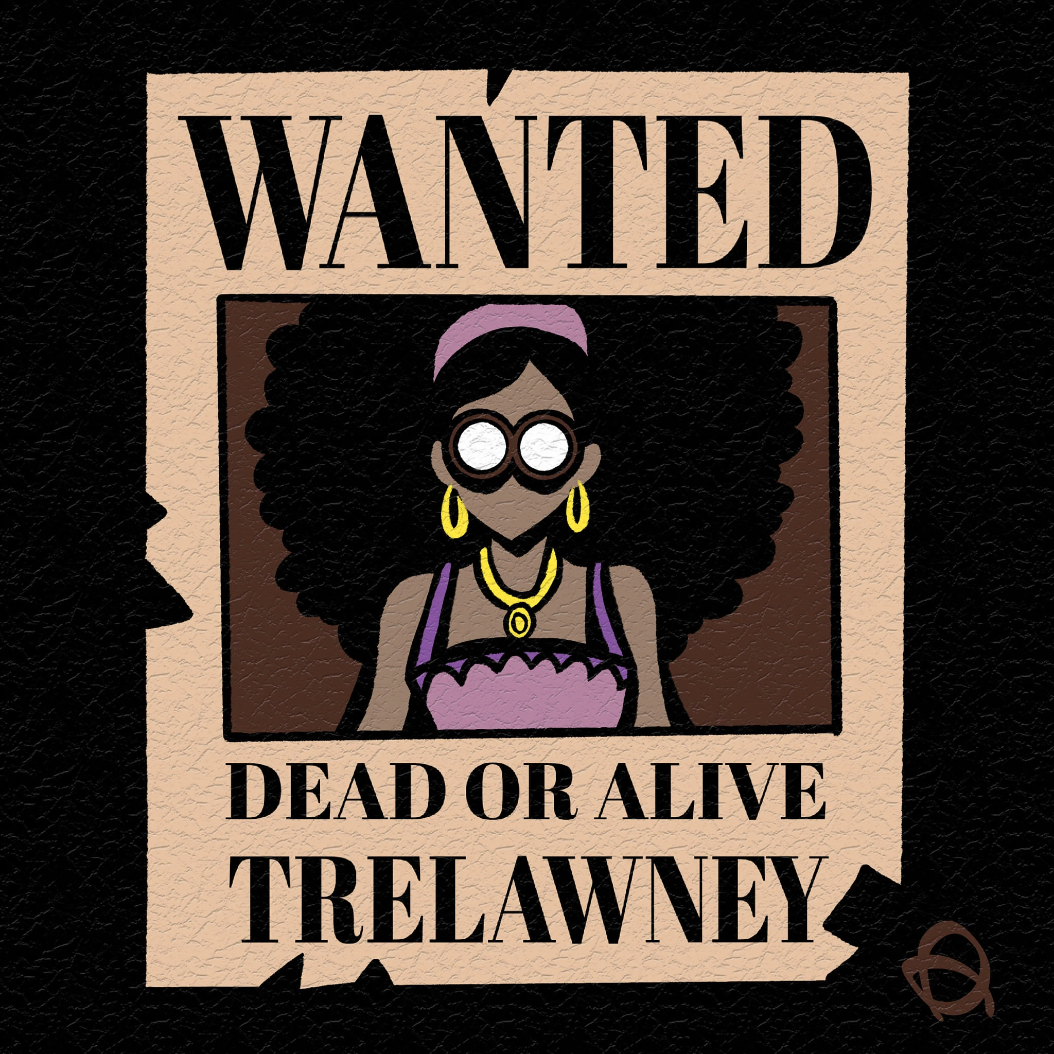 Trelawney character artwork