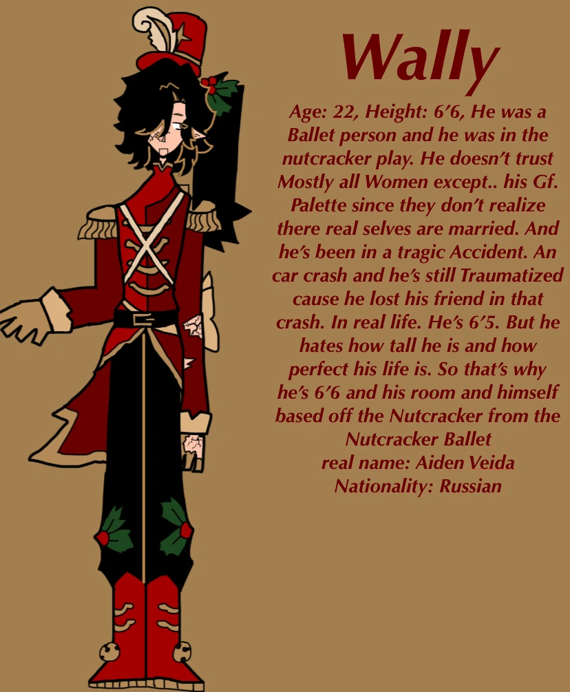 Wally character artwork