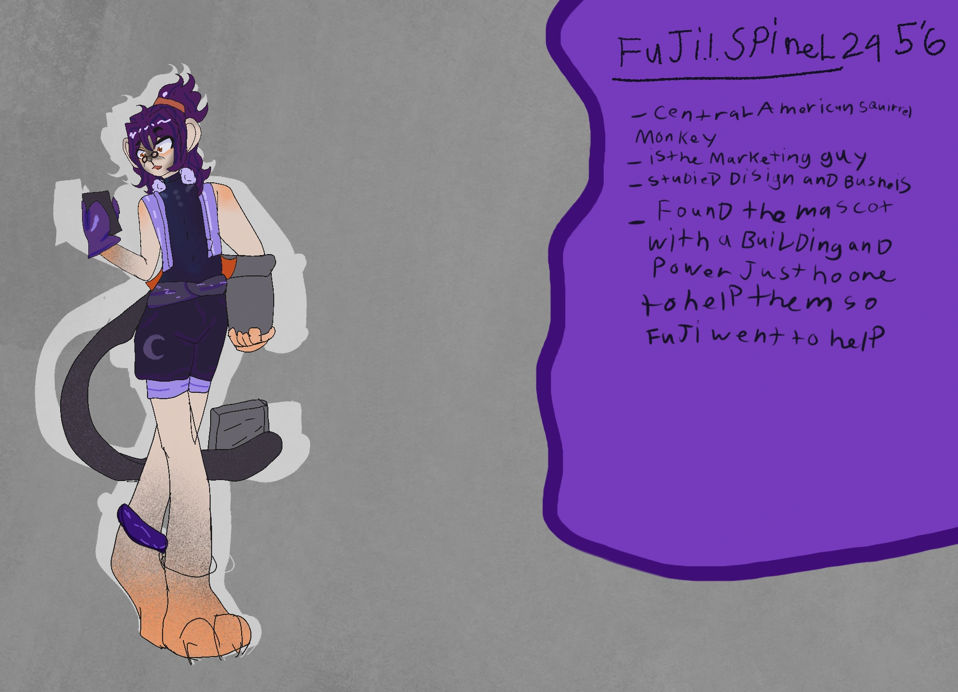 Fuji ? Spinel character artwork