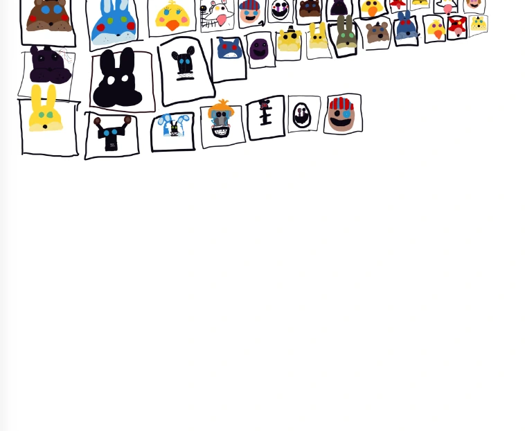 FNAF 2 character artwork