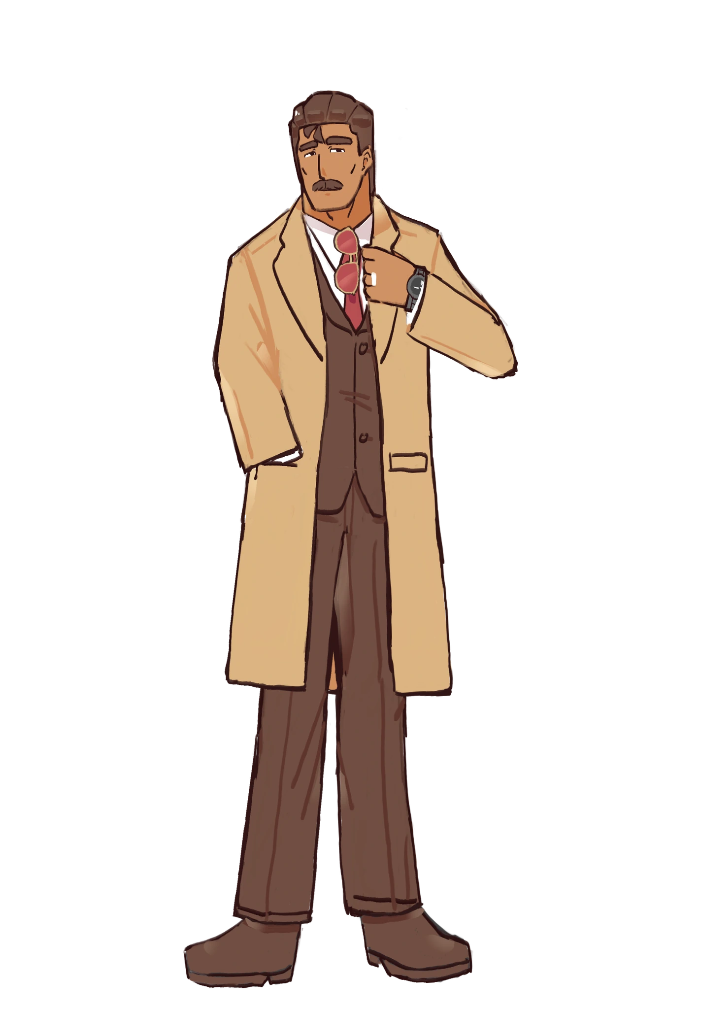 Victor Hankins character artwork