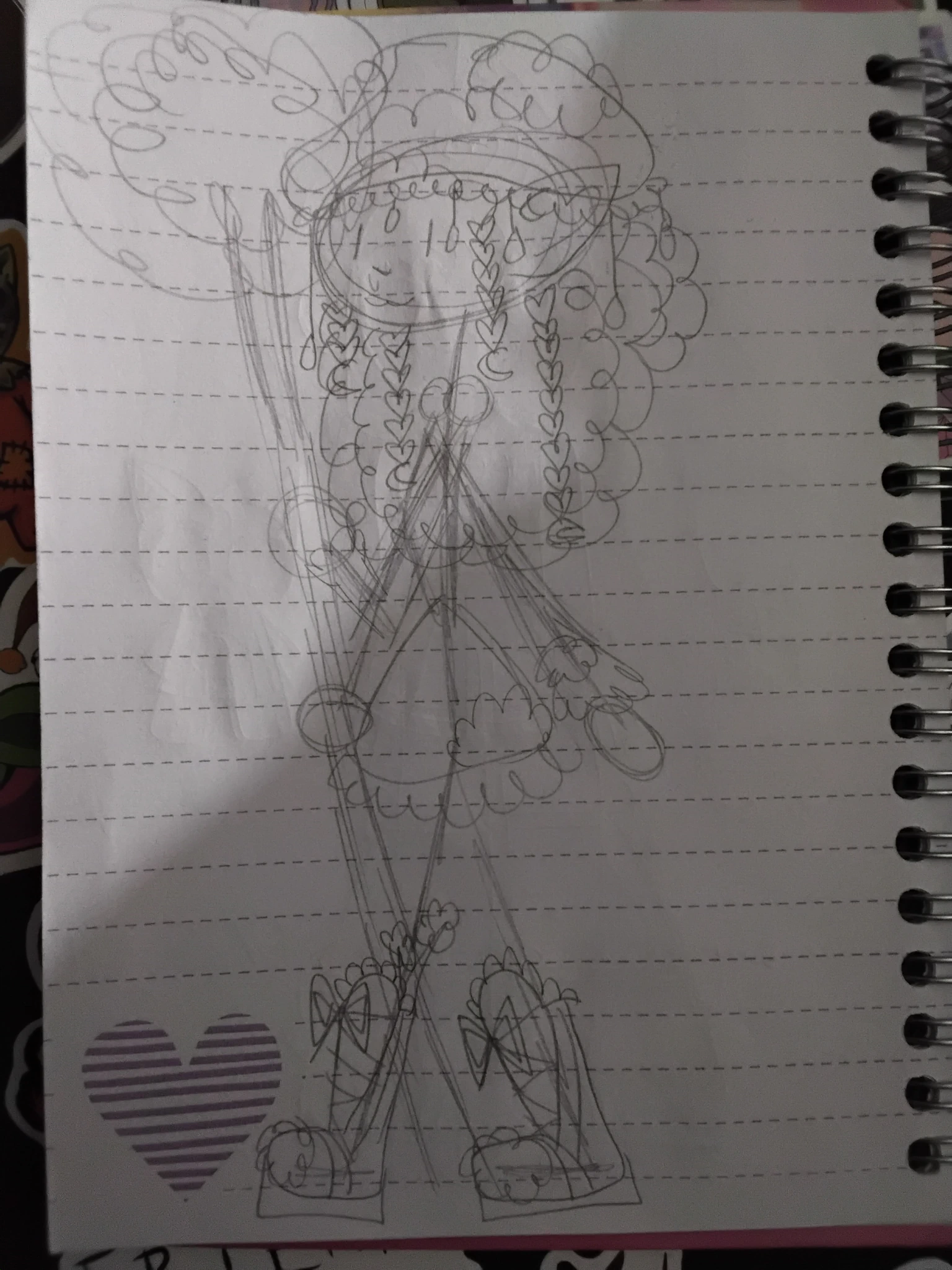 Random Sketches from a Sketchbook character artwork