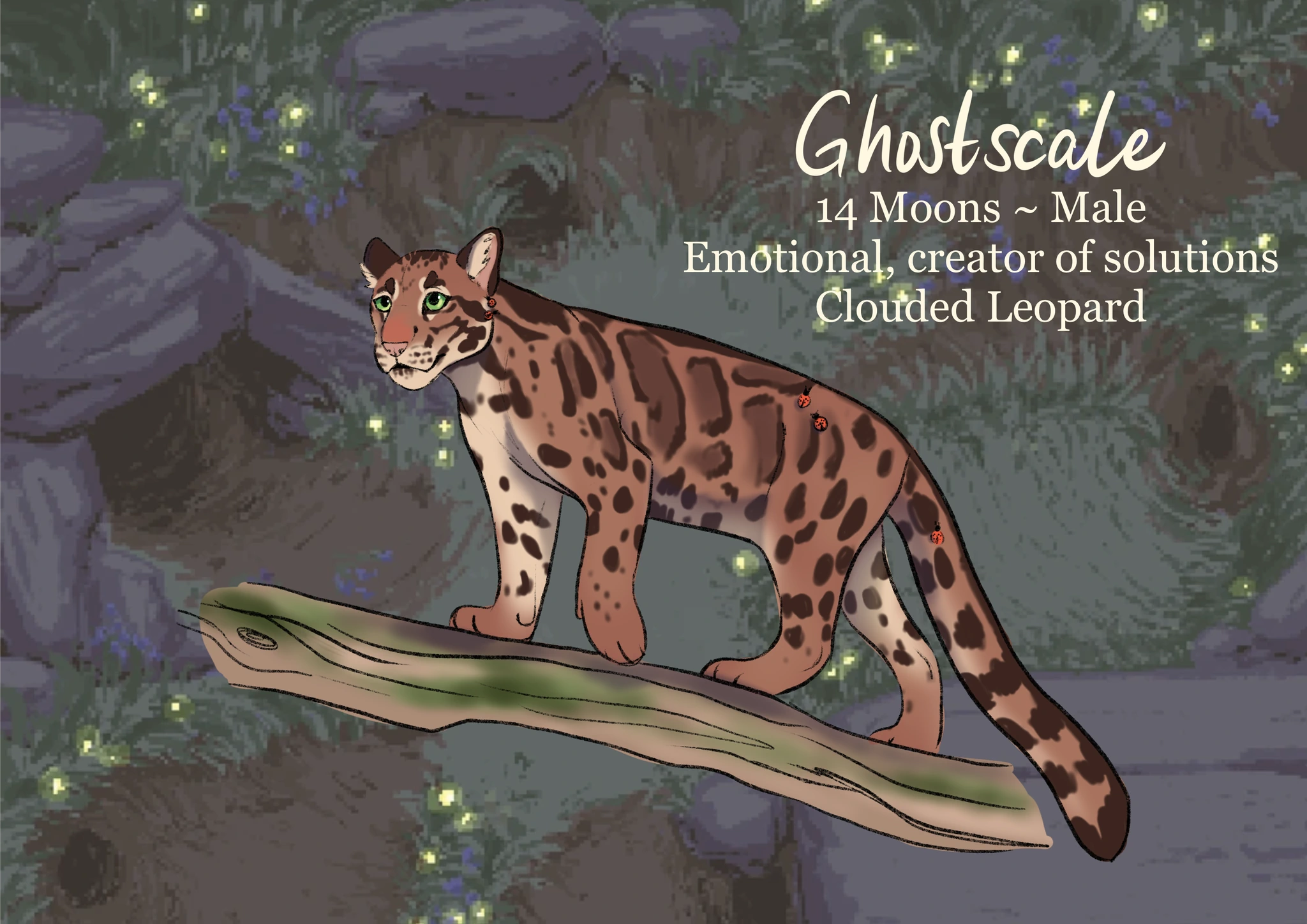 Ghostscale character artwork