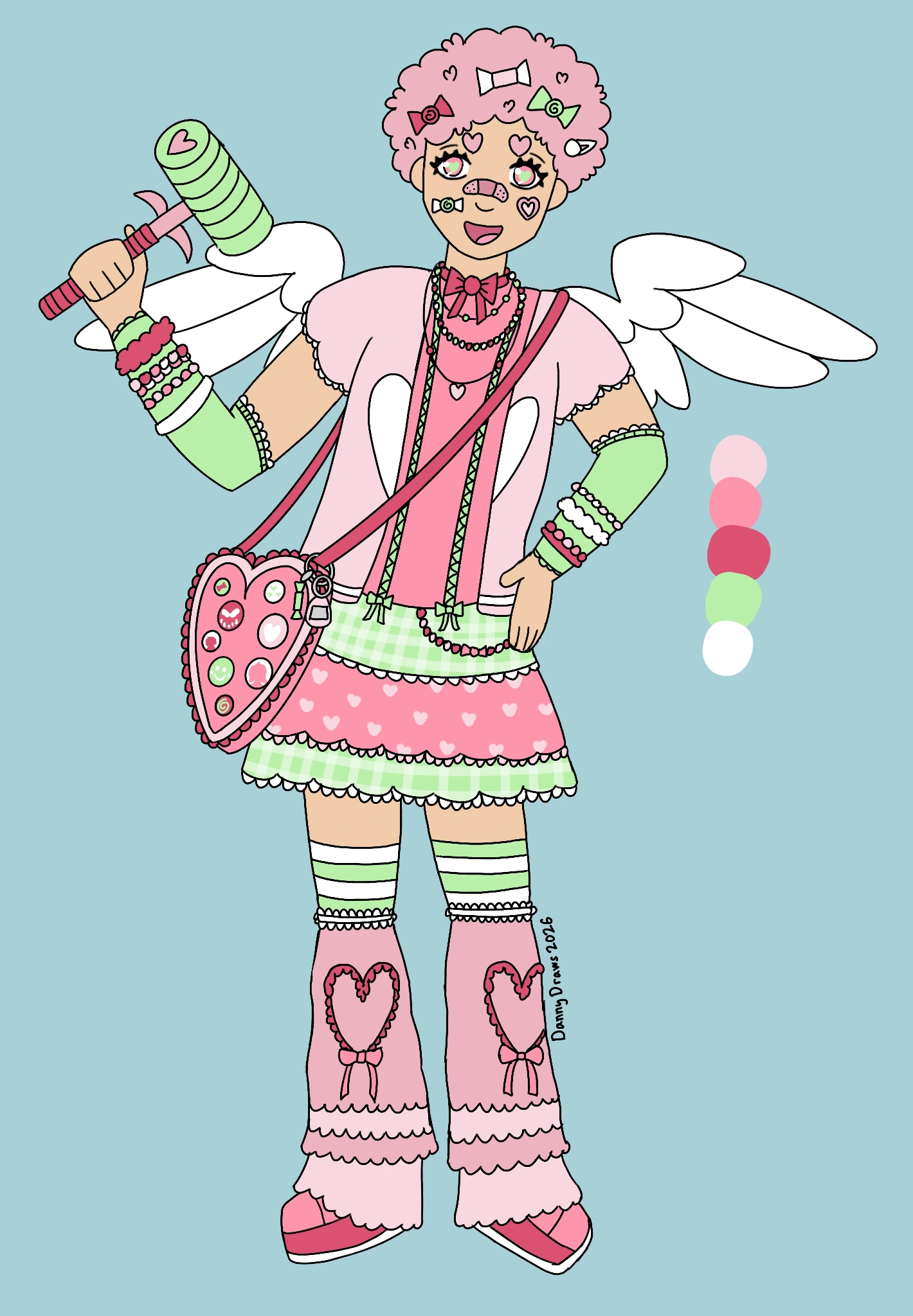 Taffy! character artwork