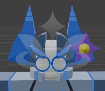 Blueberry character artwork