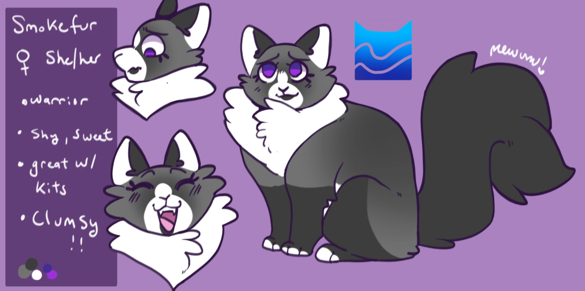 Smokefur character artwork