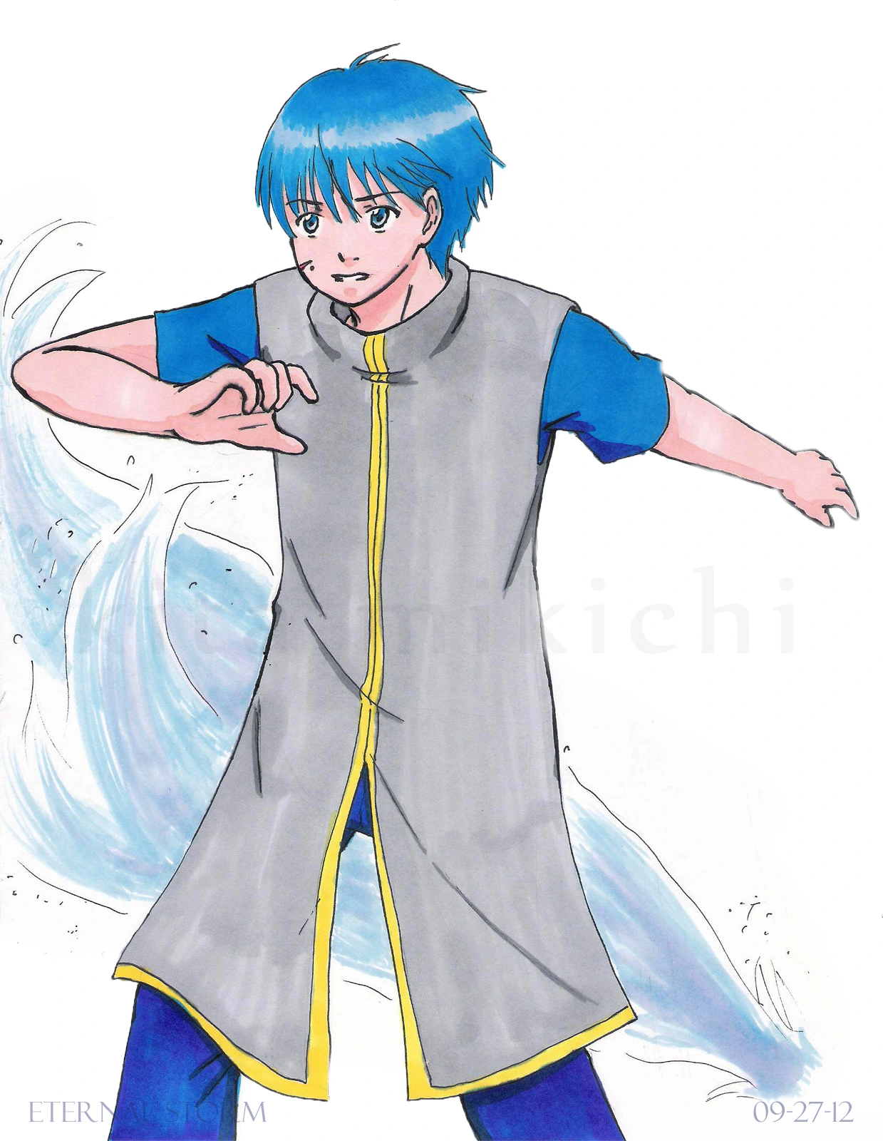 Takeshi character artwork