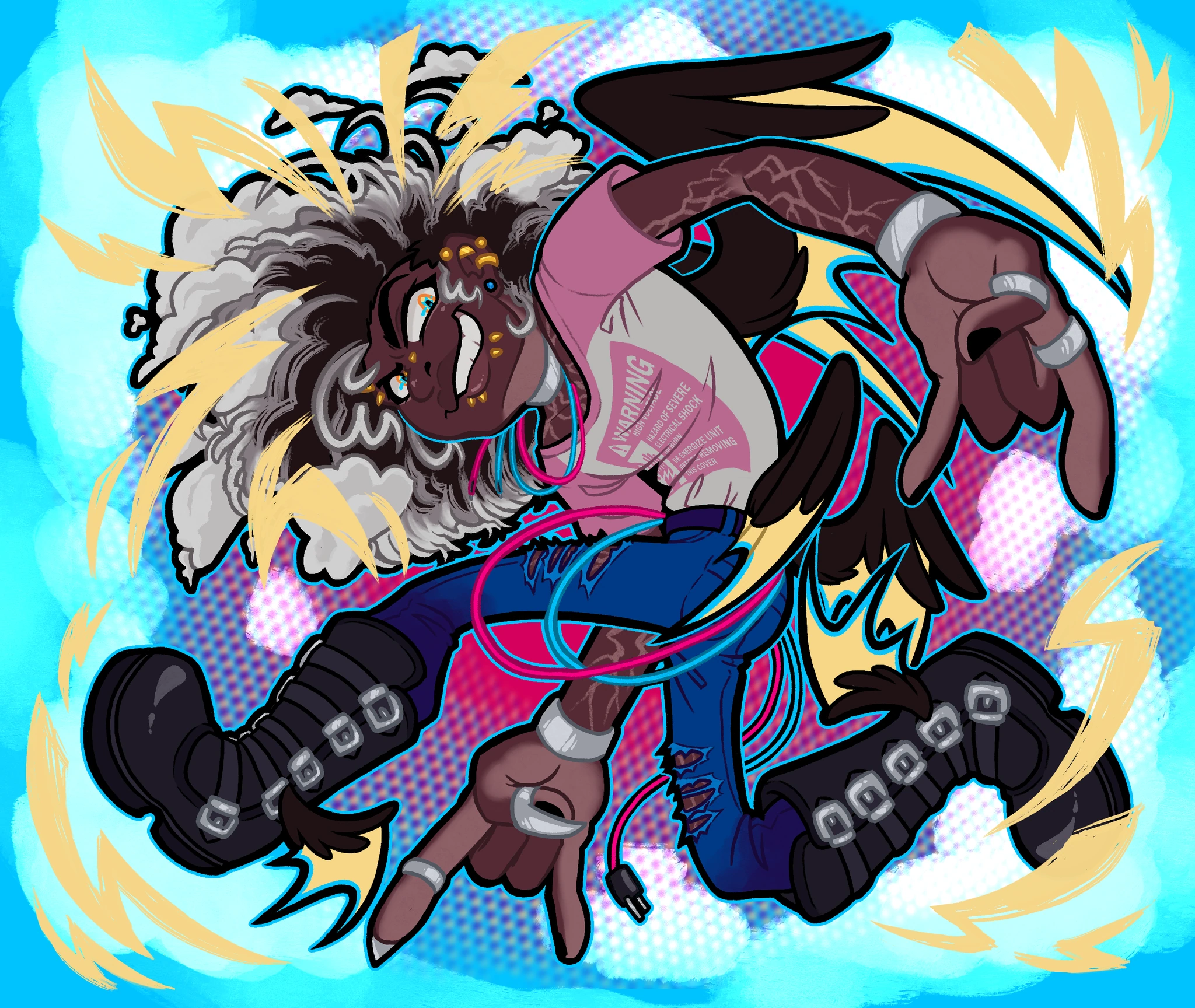 Thunder Bird (Birdie) character artwork