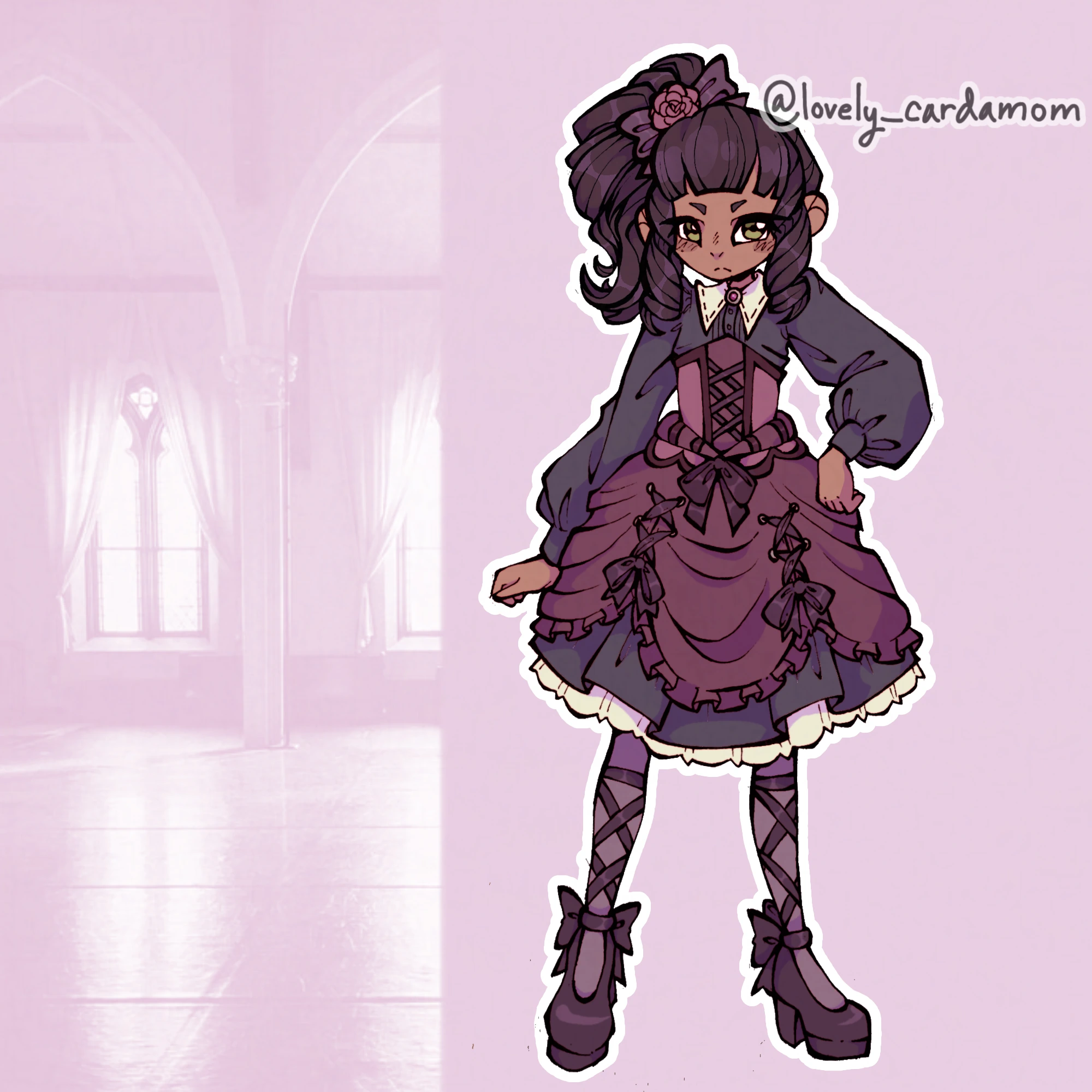 Cordelia Bardales character artwork