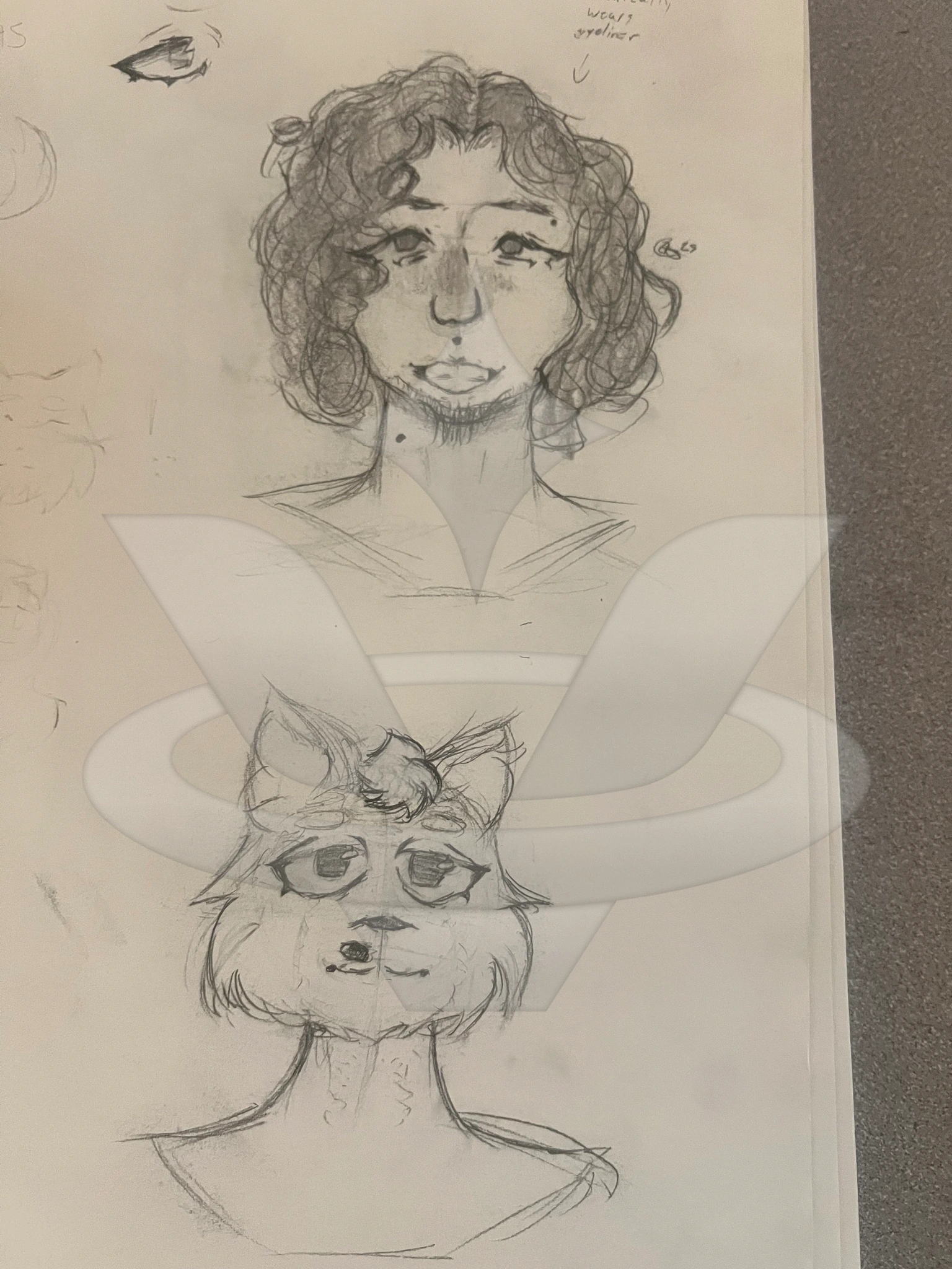 Castor “Flowers” Catsimaditis character artwork
