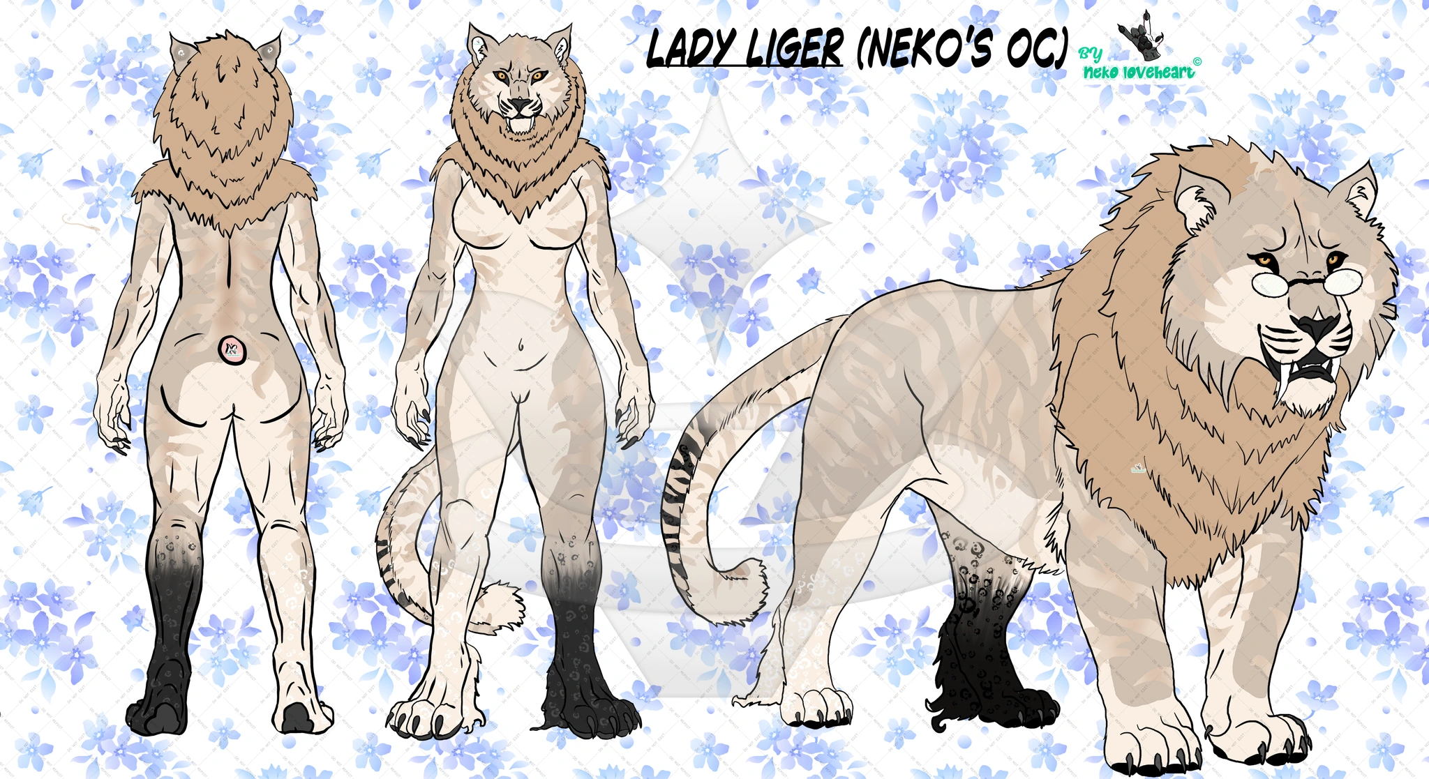 Lady Liger character artwork
