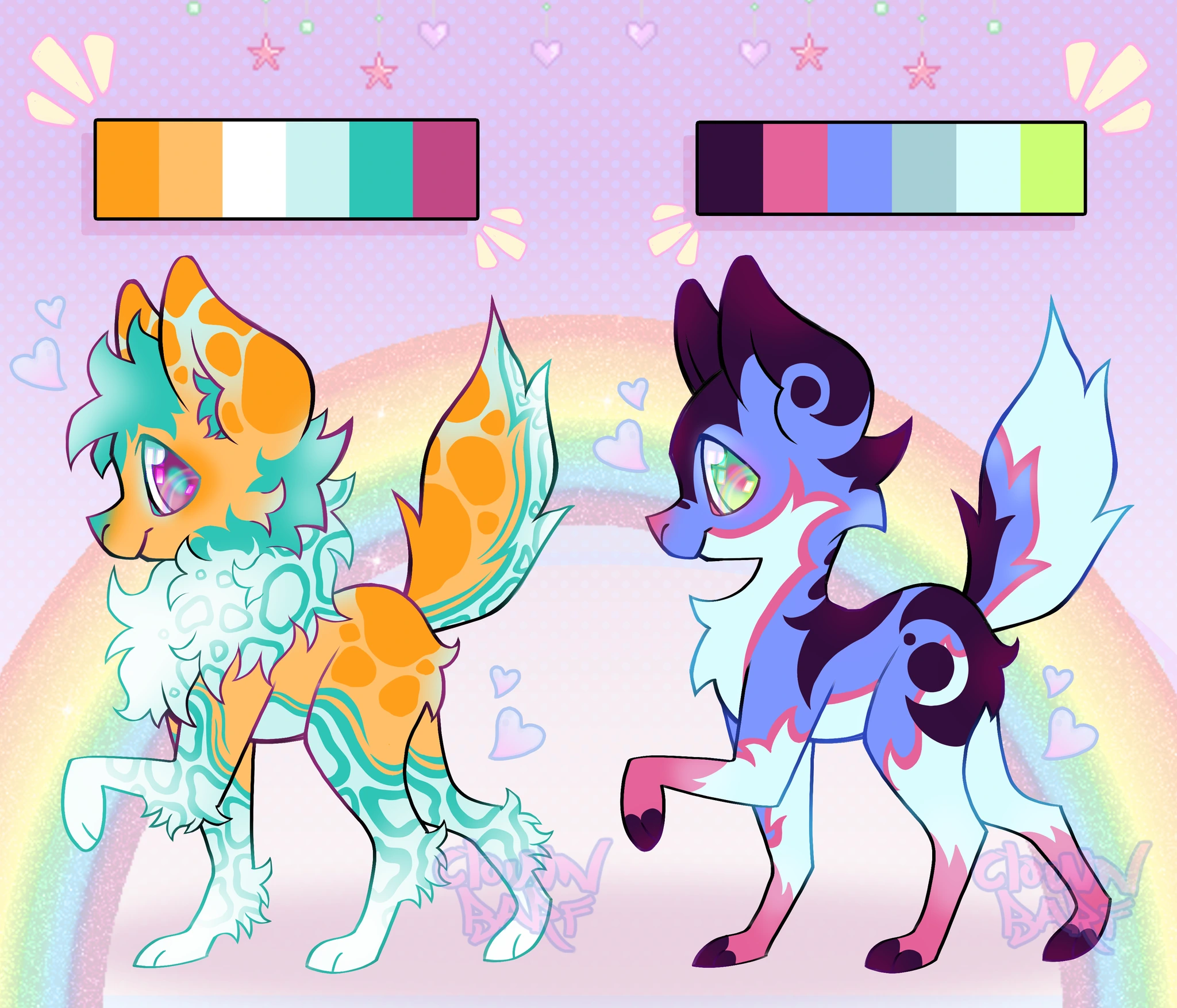 Feral Adopts (1/2) character artwork