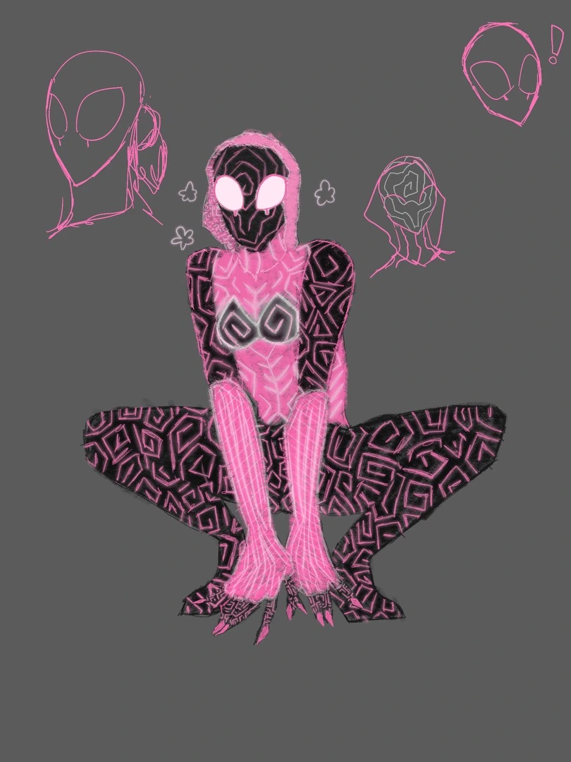 Spidersona character artwork