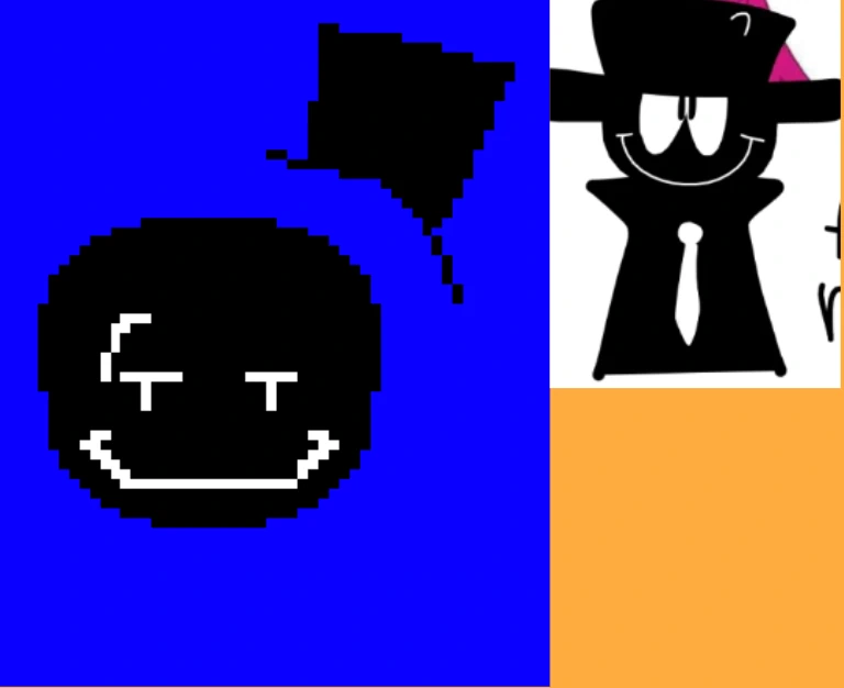 Reference character artwork