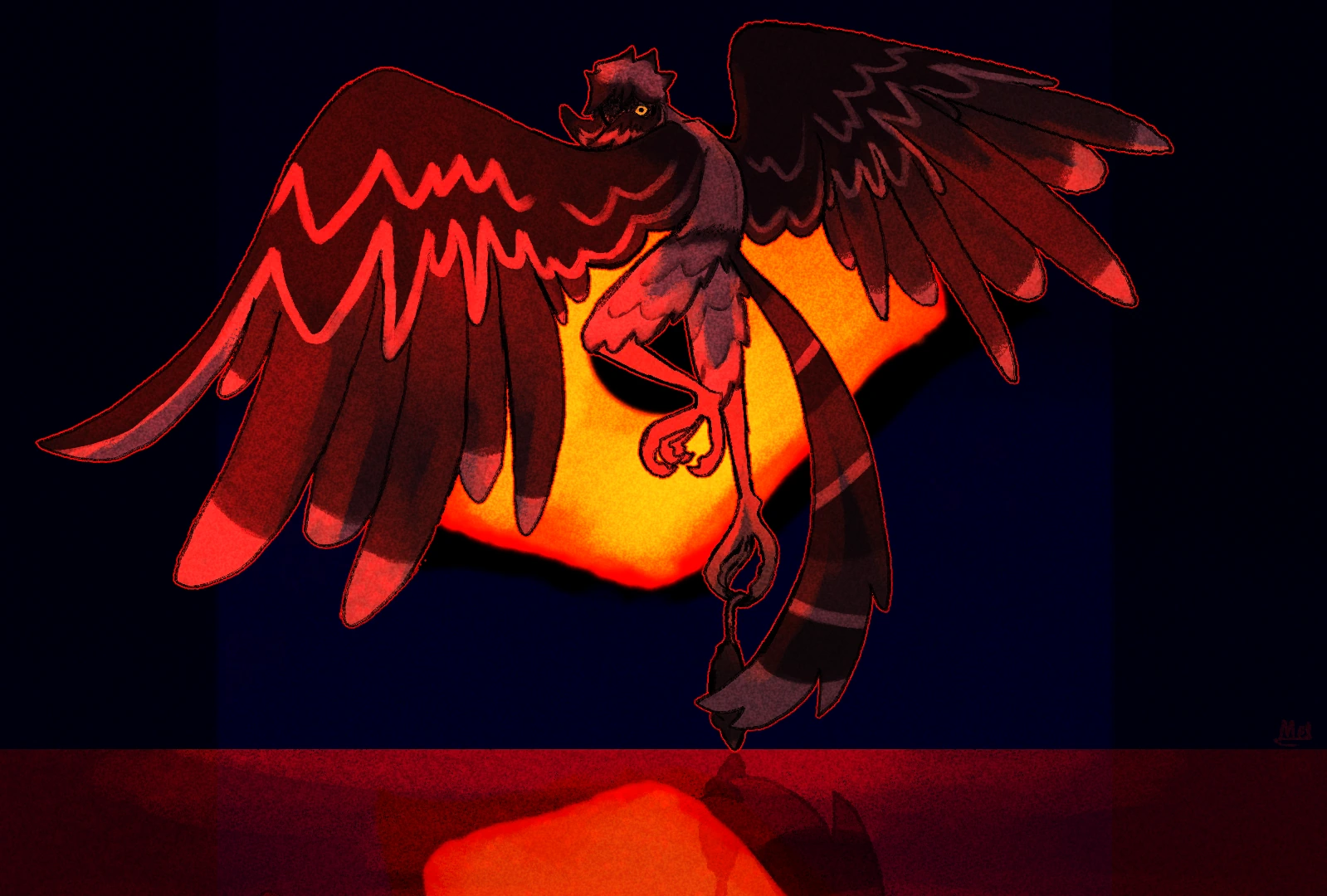 Goshawk [UV CORP] character artwork