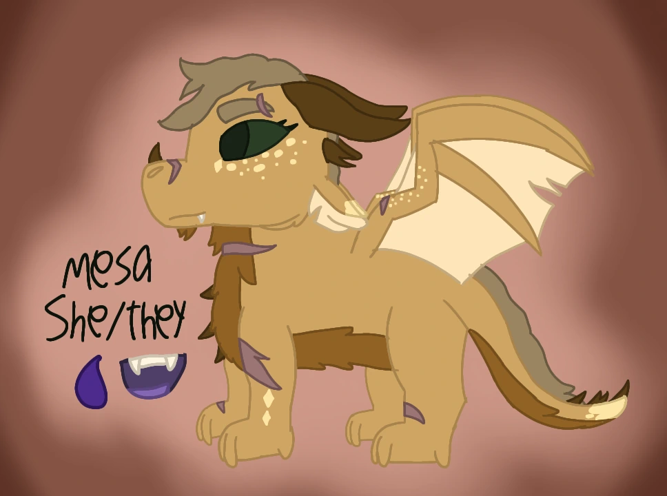 Mesa character artwork