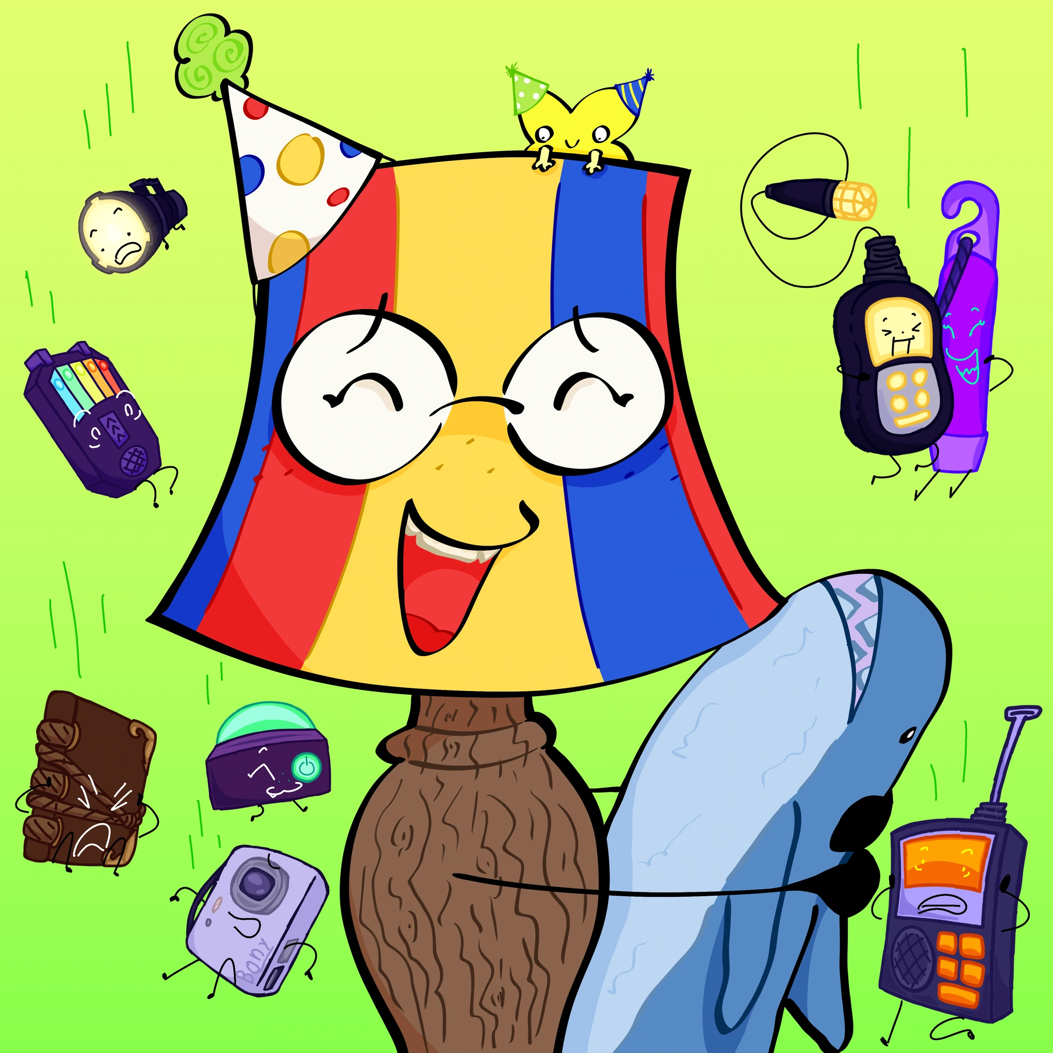 Lampie (my persona) character artwork