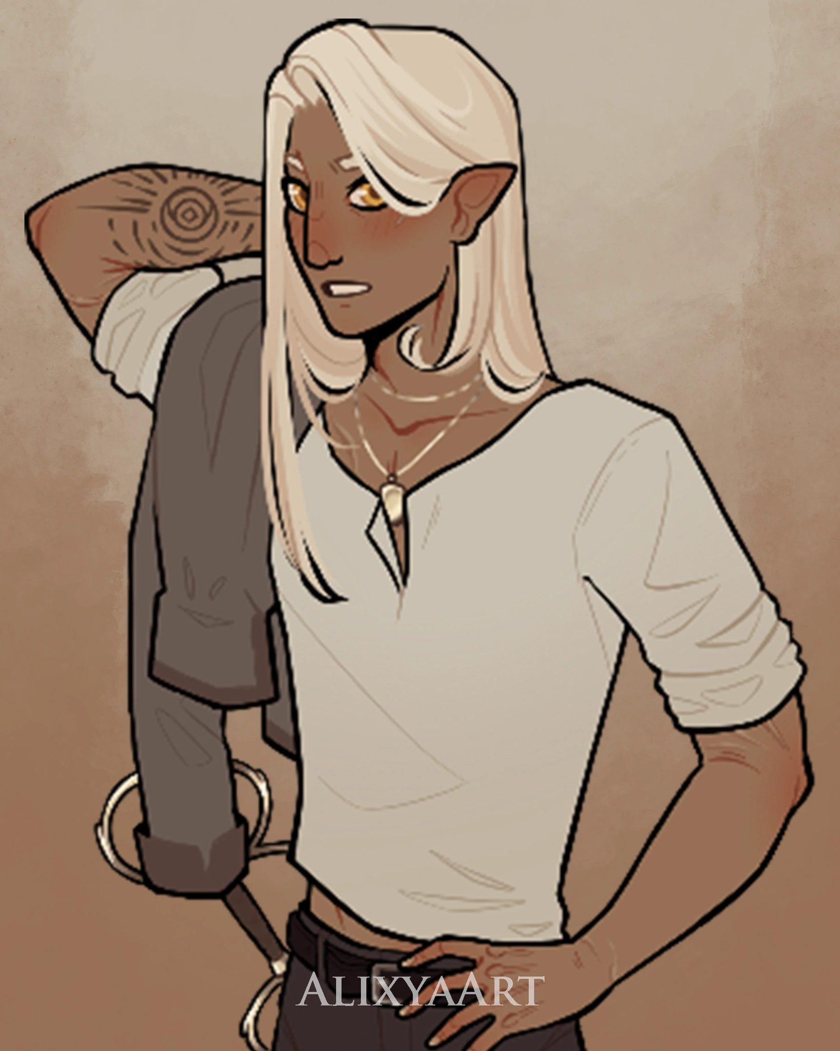 ☉ Kalem des Quirinus character artwork
