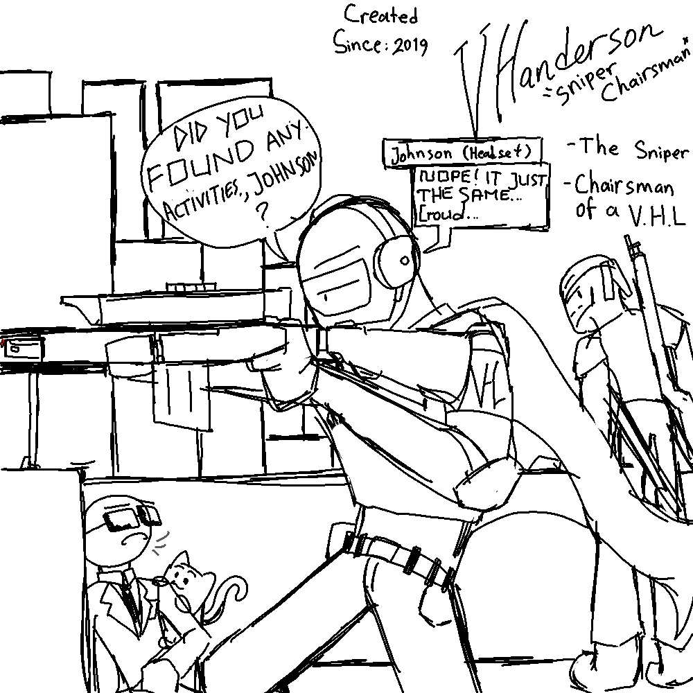 V Handerson character artwork