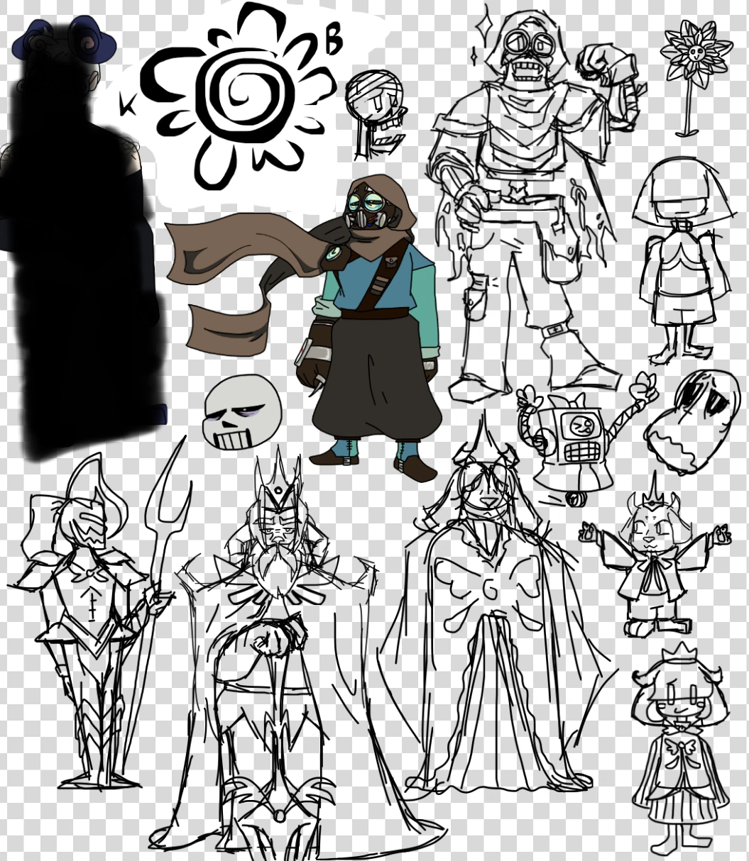 DystopianTale character artwork