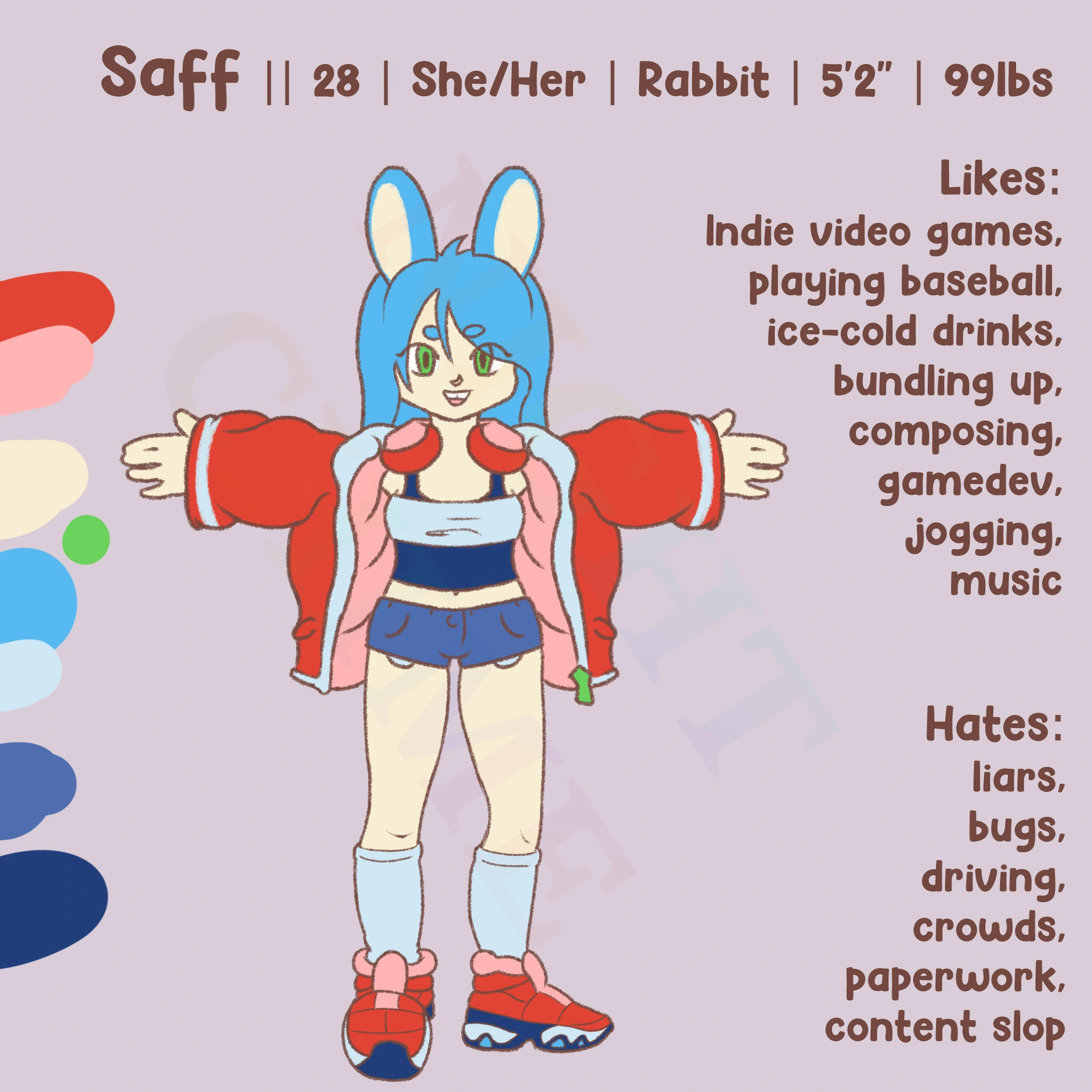 Saff character artwork