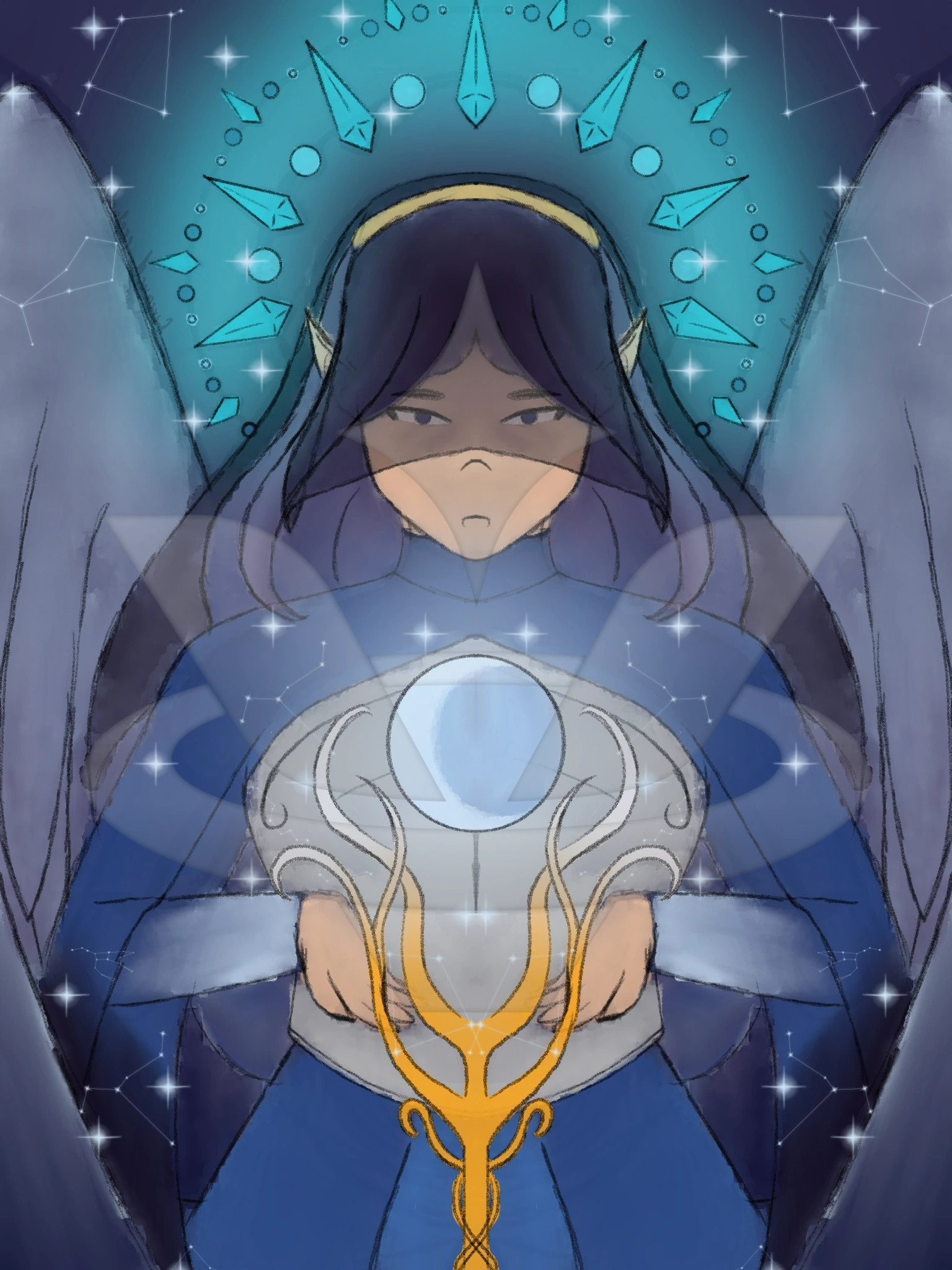 [dnd] Celeste character artwork