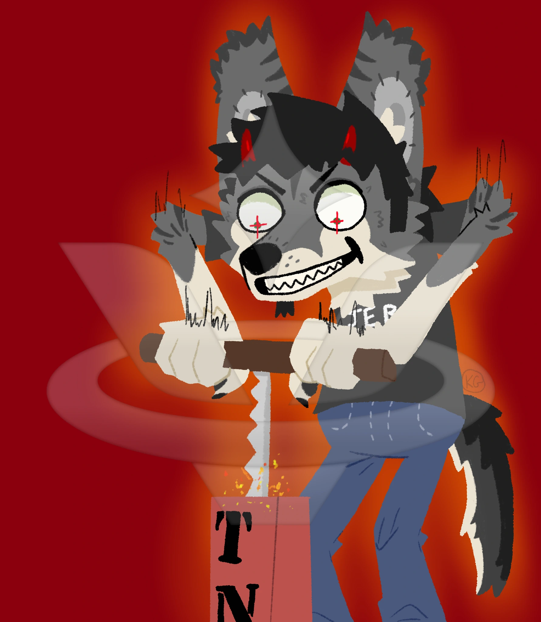 Dan character artwork