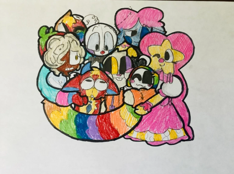 TADC Act 2 DOODLES! character artwork