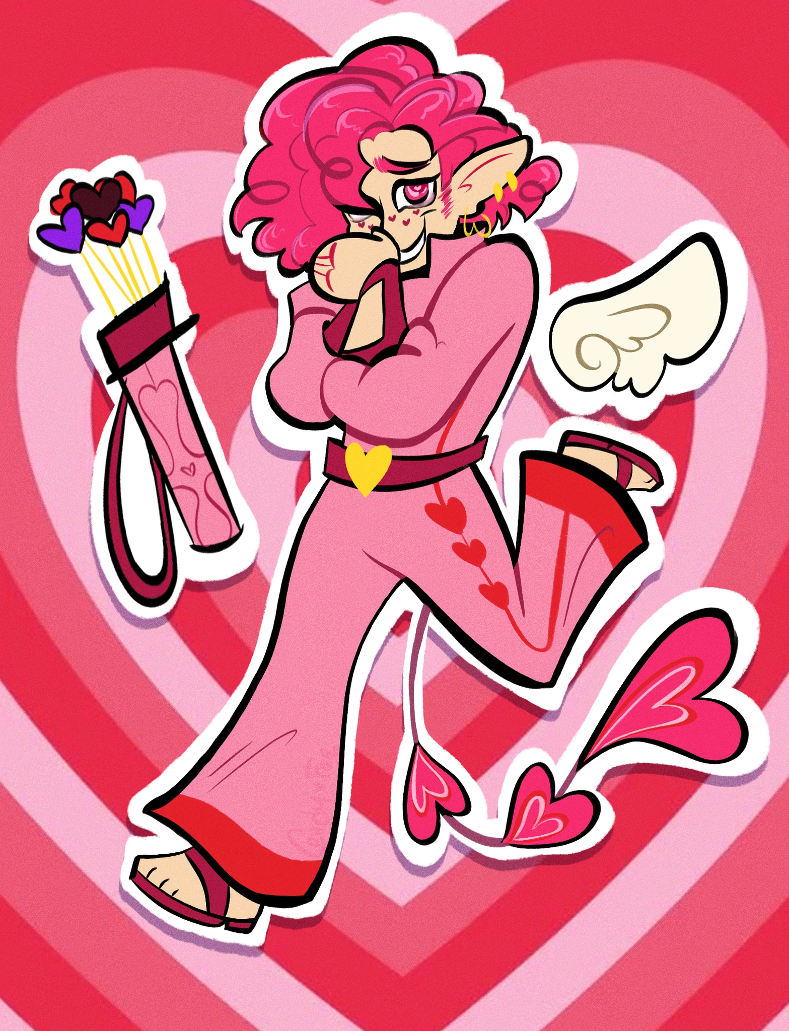Cupid character artwork