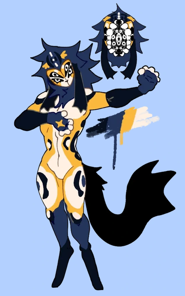 Yttrium character artwork