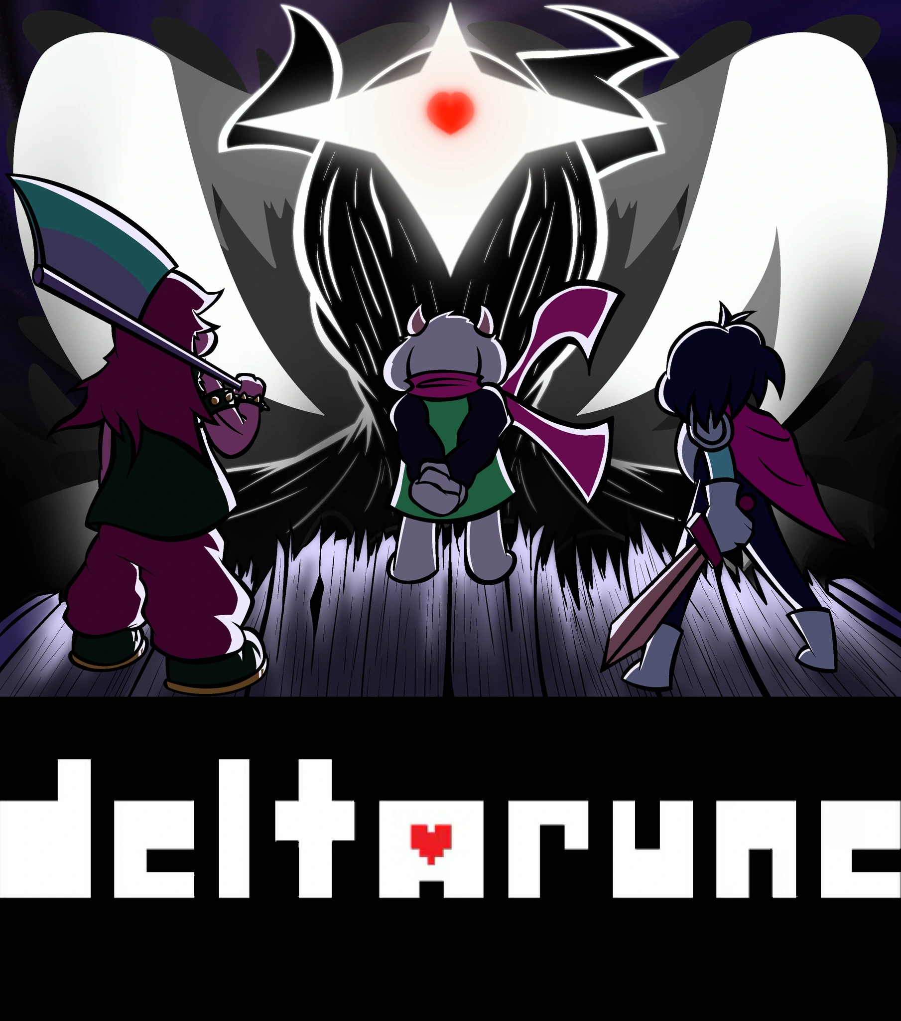 Deltarune Titan Fanart character artwork