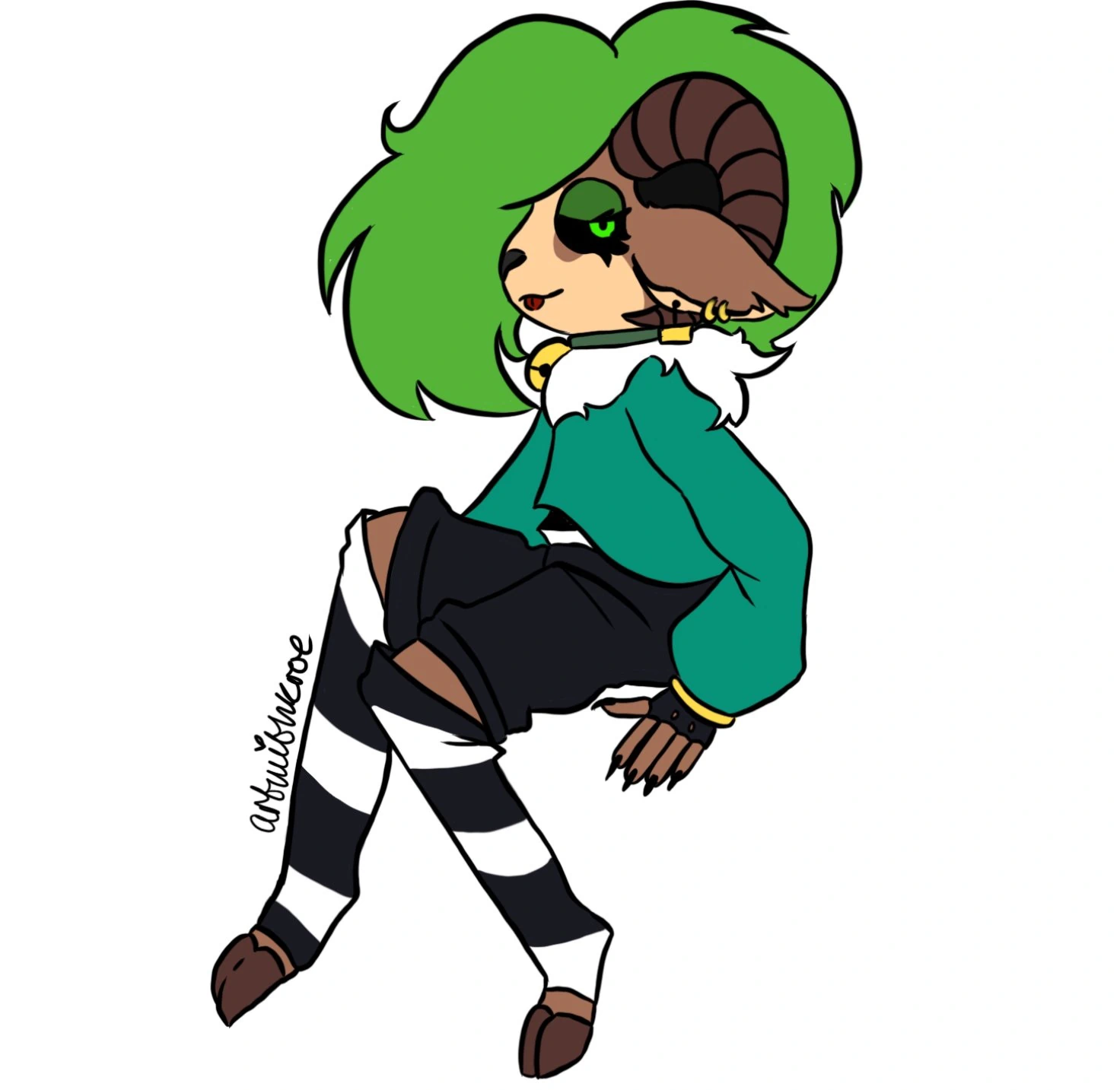 Aster the Goat character artwork