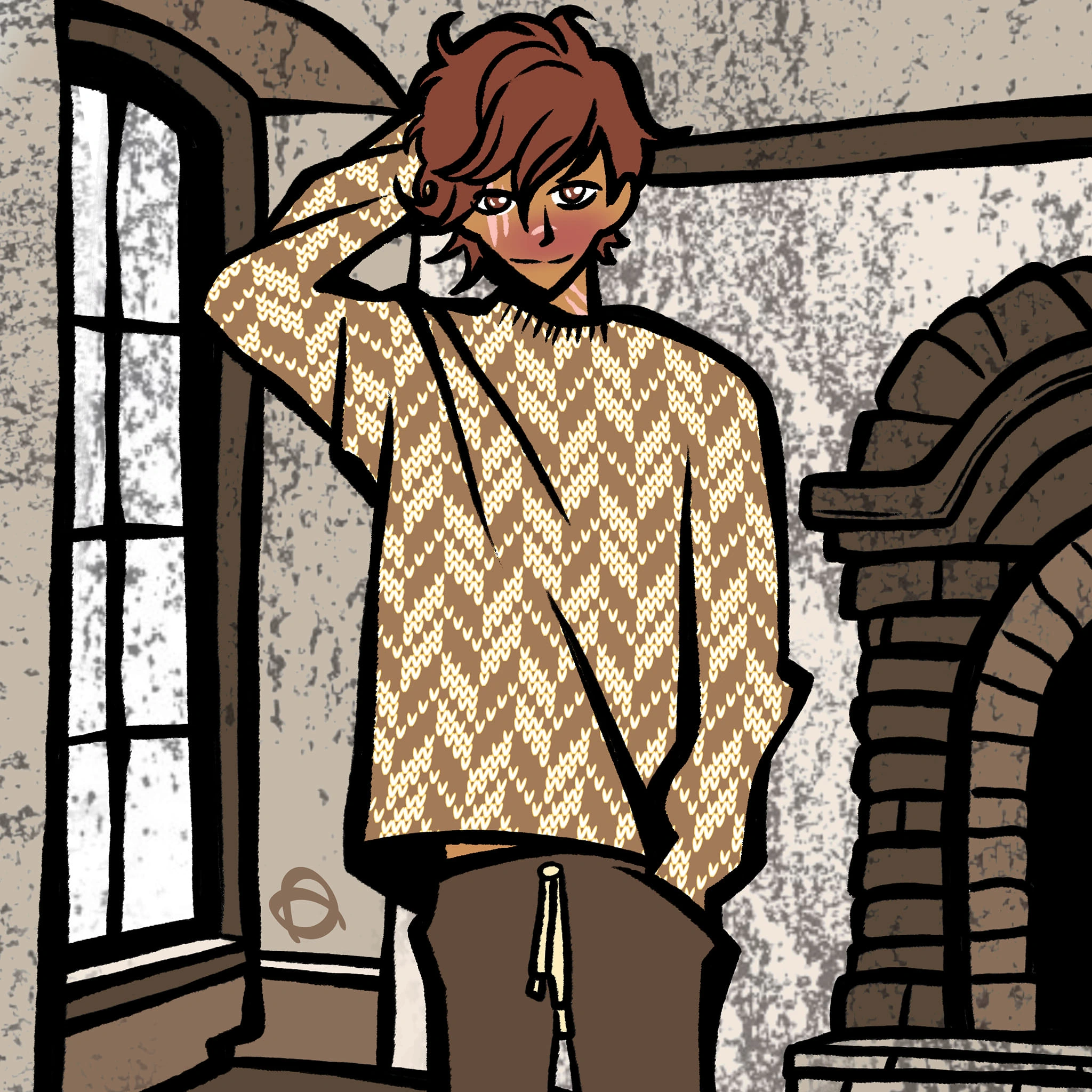 Remus Lupin character artwork