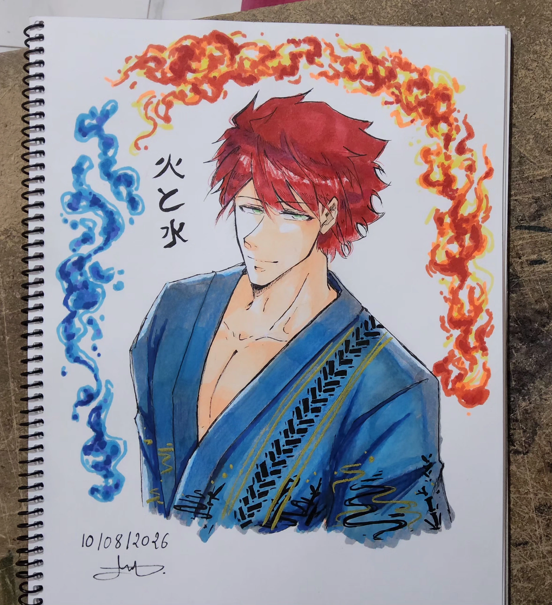 Traditional Art character artwork