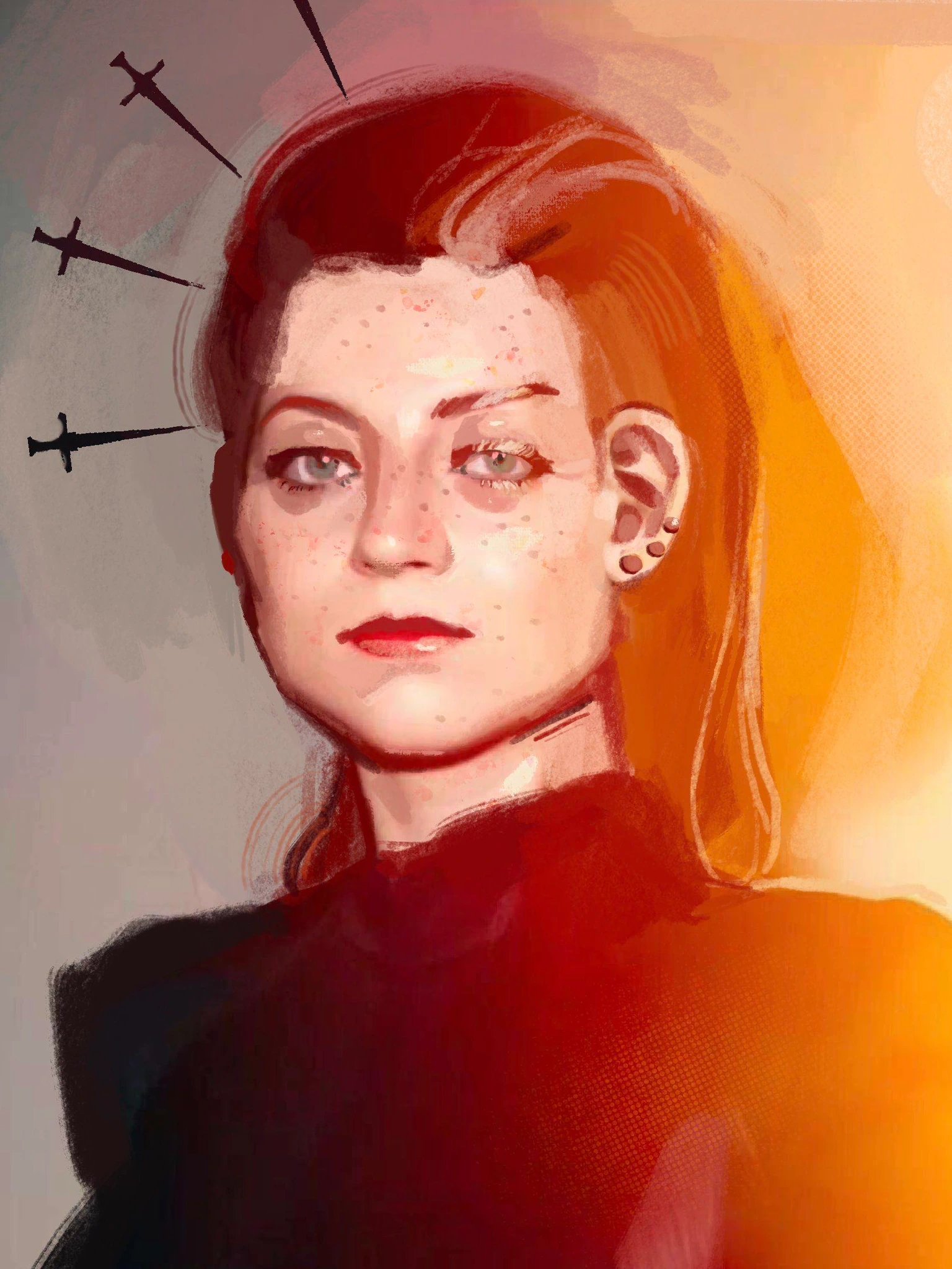 Dorothea Antonio Coquelin character artwork