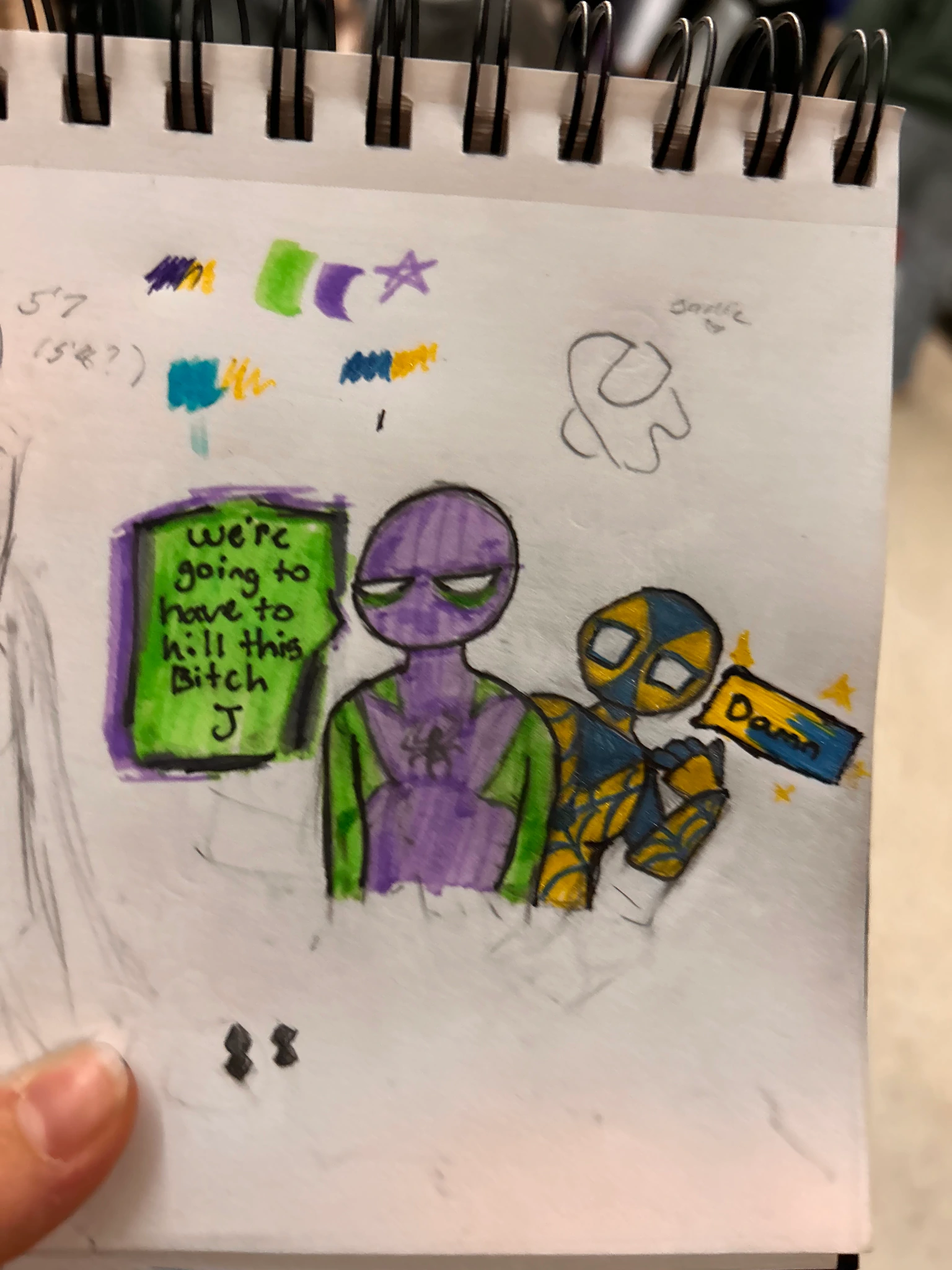 Spidersona :) character artwork