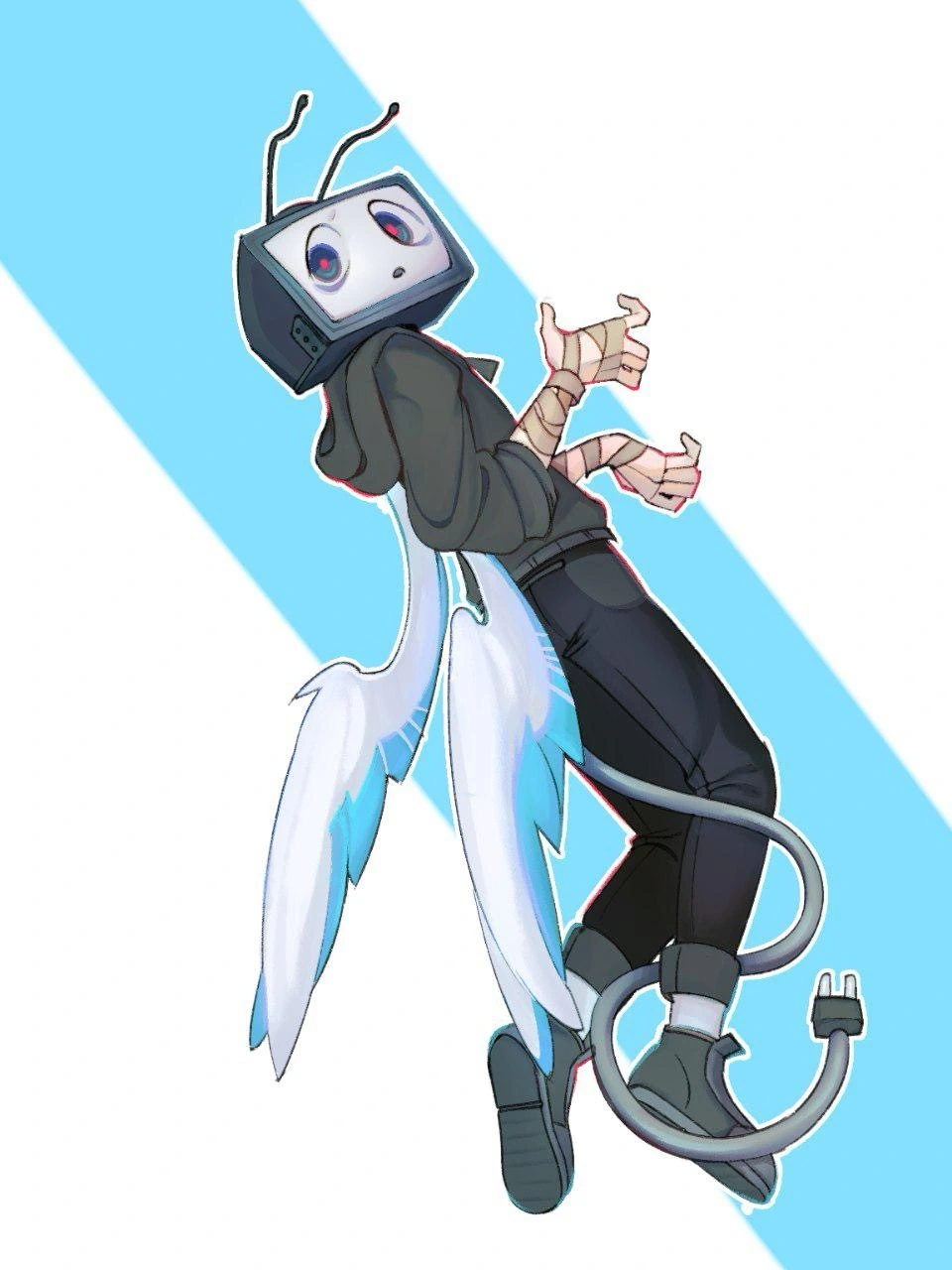 POWDER character artwork