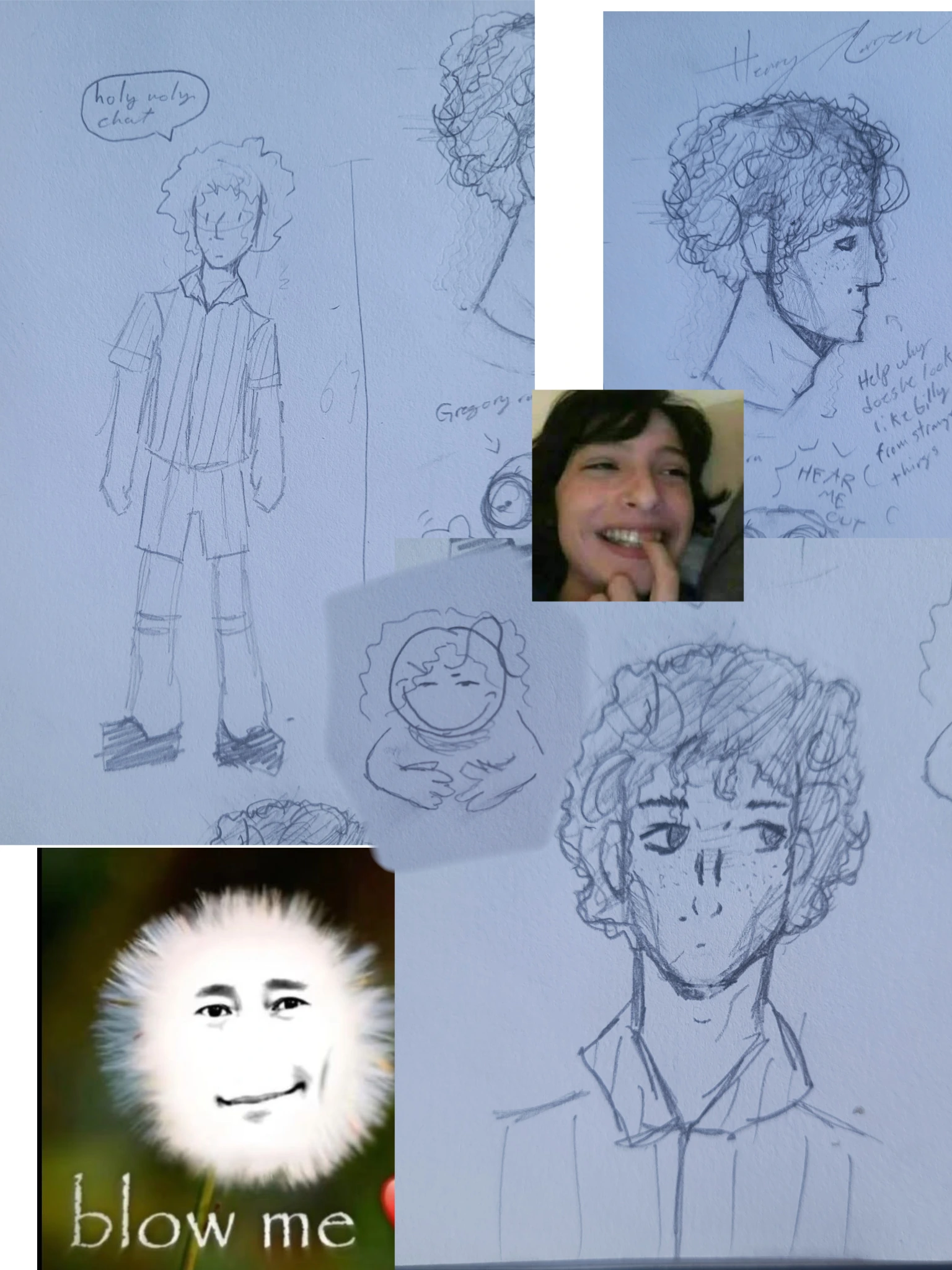 Henry Maren Jr. character artwork