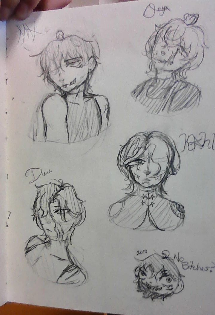 Daily doodles character artwork