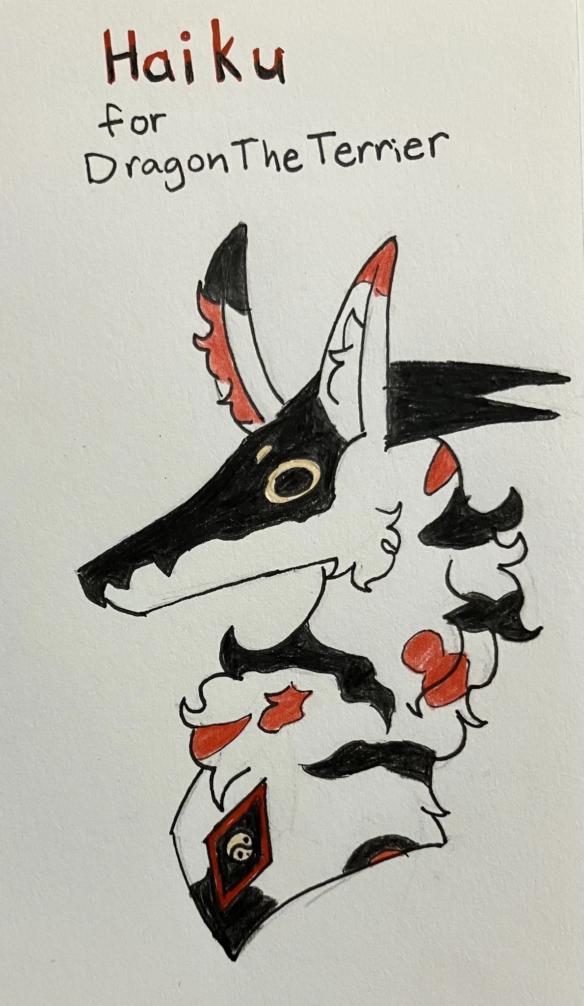Haiku character artwork