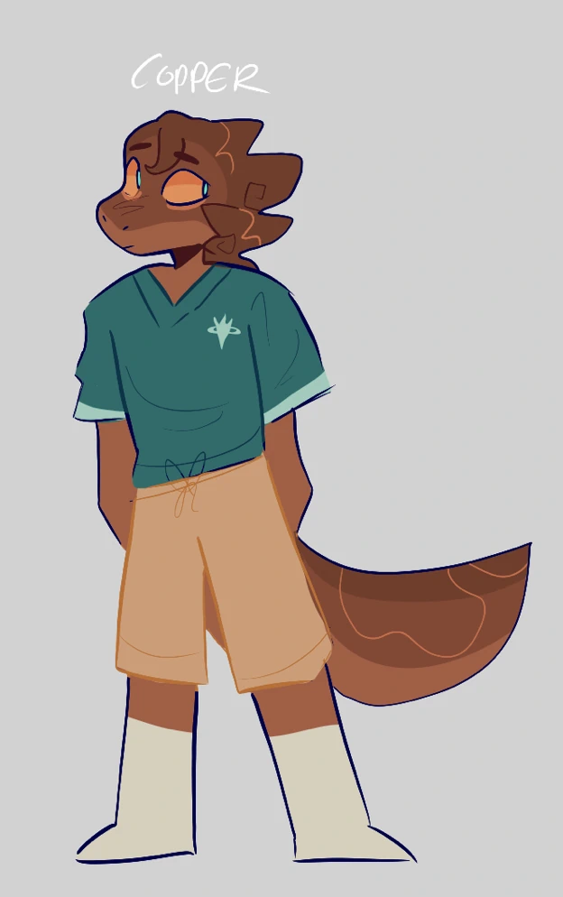 Copper Destello-Espina character artwork