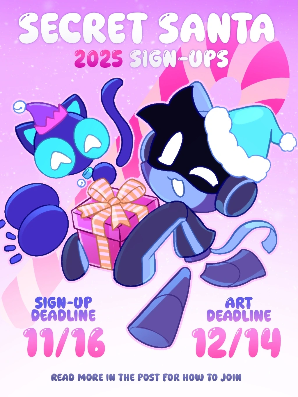 Nix's Secret Santa! character artwork
