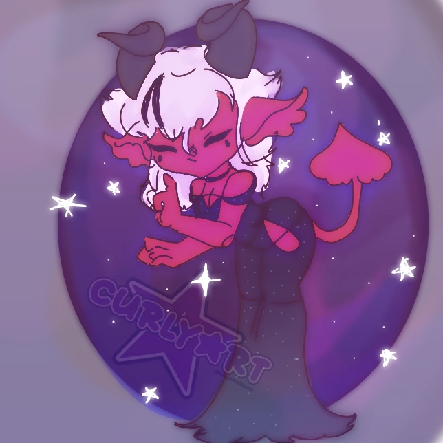 SpaceDemon character artwork